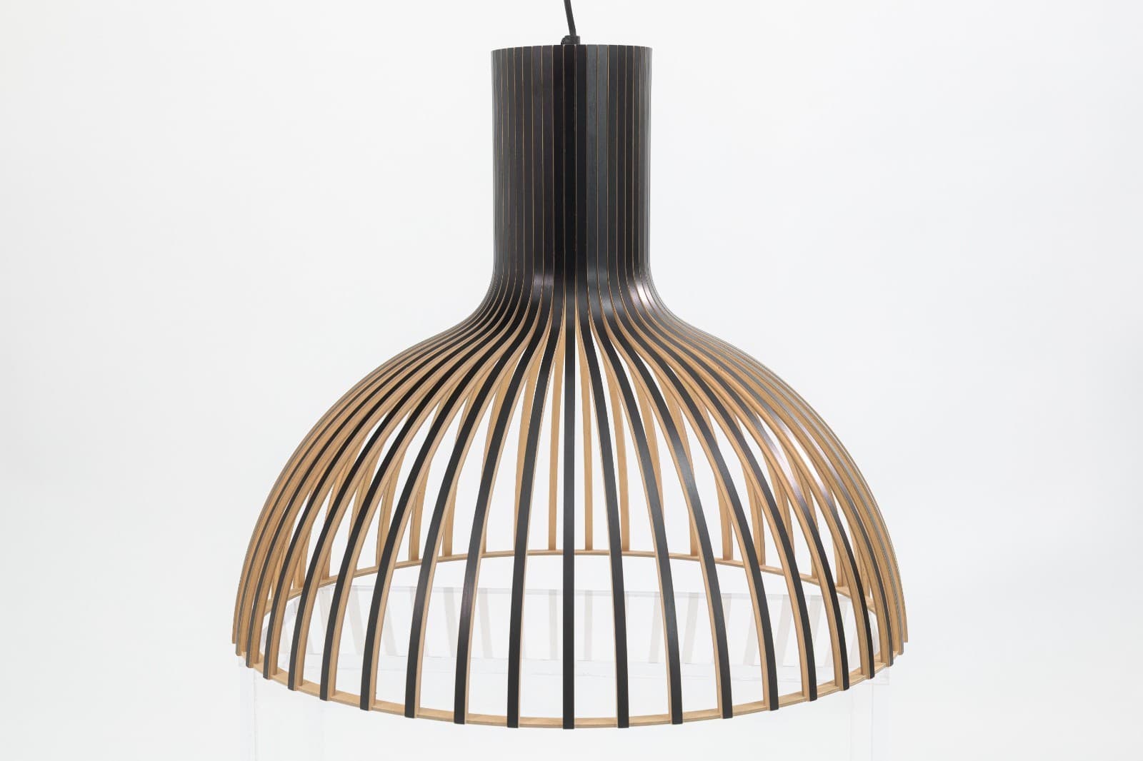 Victo 4250 by Secto Design Contemporary Scandinavian Hanging Wood Light Fixture - Thumbnail 3