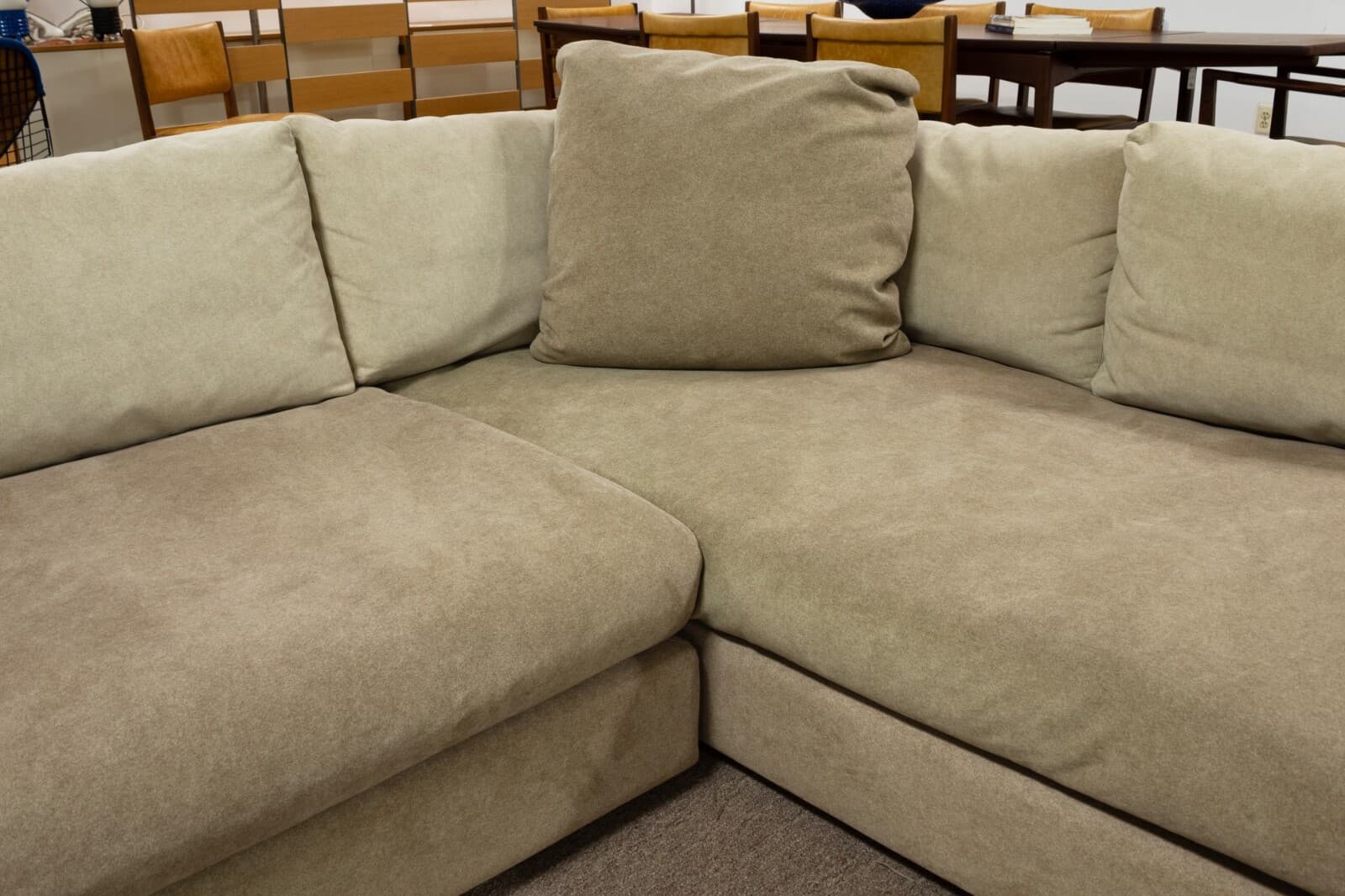 Contemporary Modern Arketipo Large L Shape 3 Piece Sectional Sofa Italy 1990s - Thumbnail 7