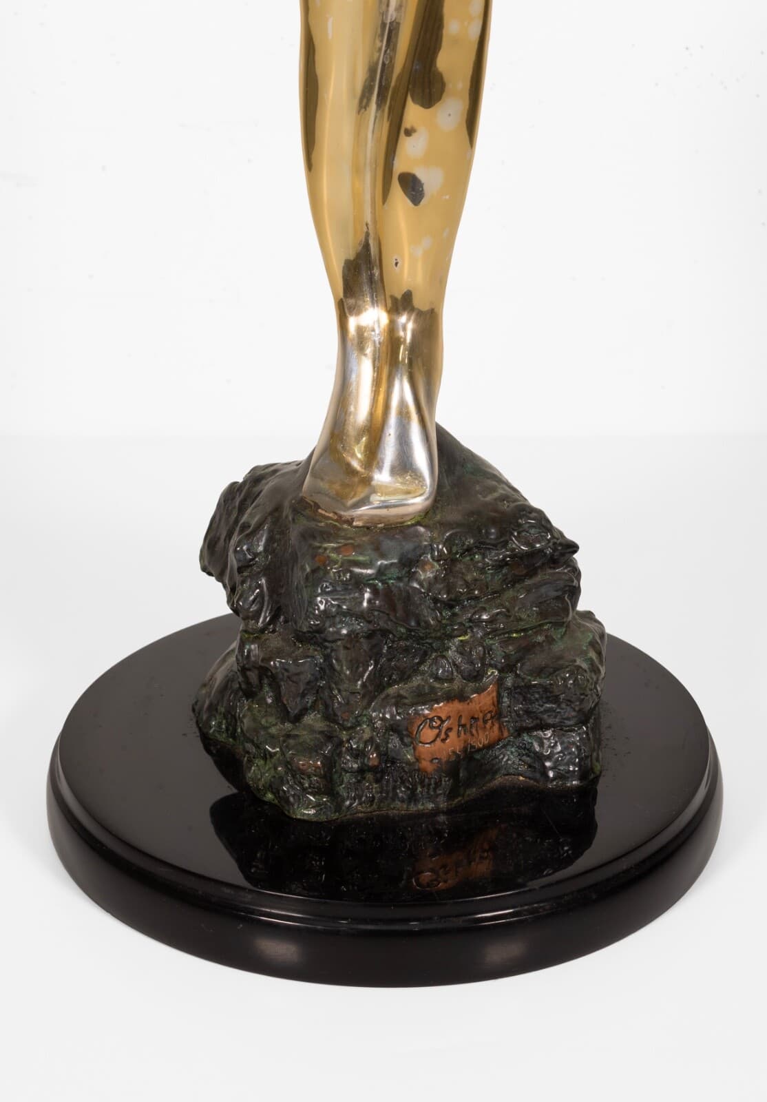 Oshra Michan D'Argenta Sensuality Signed Contemporary Figurative Sculpture 1990s - Thumbnail 6