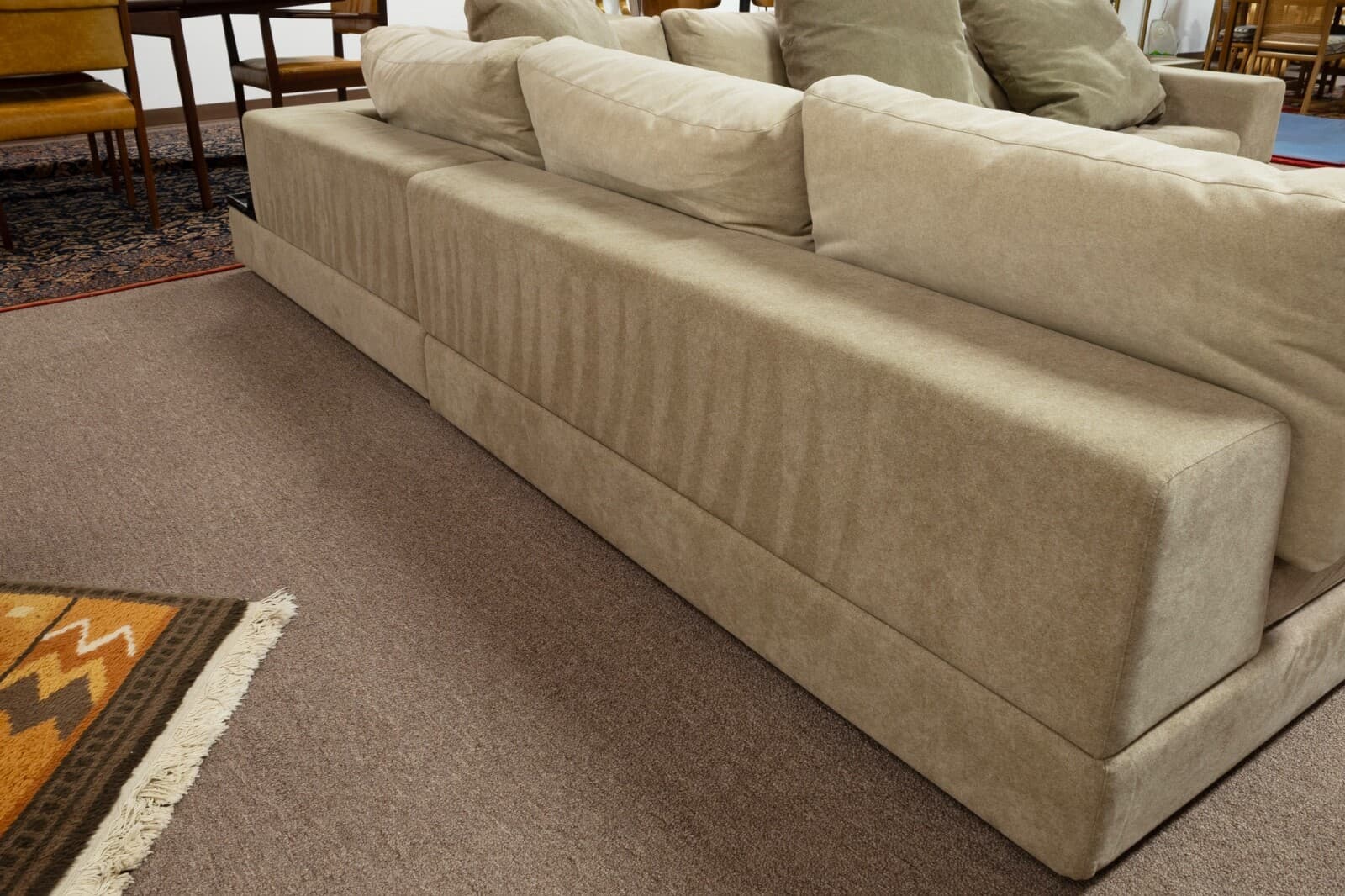 Contemporary Modern Arketipo Large L Shape 3 Piece Sectional Sofa Italy 1990s - Thumbnail 5