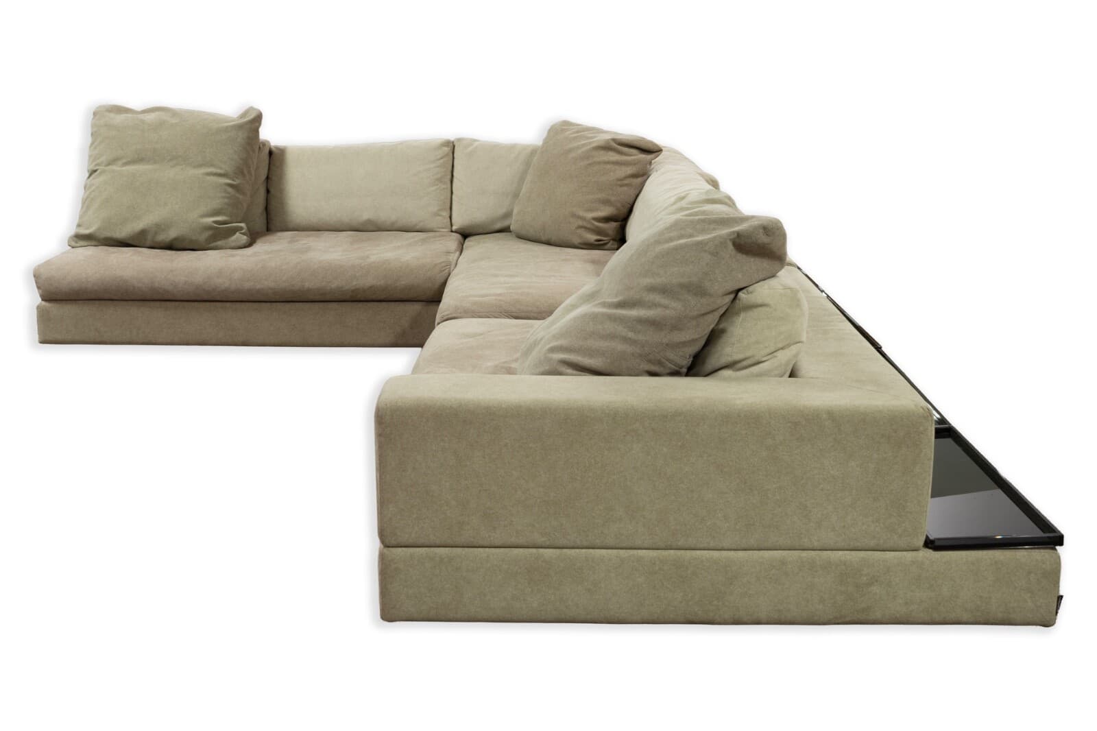 Contemporary Modern Arketipo Large L Shape 3 Piece Sectional Sofa Italy 1990s - Thumbnail 2