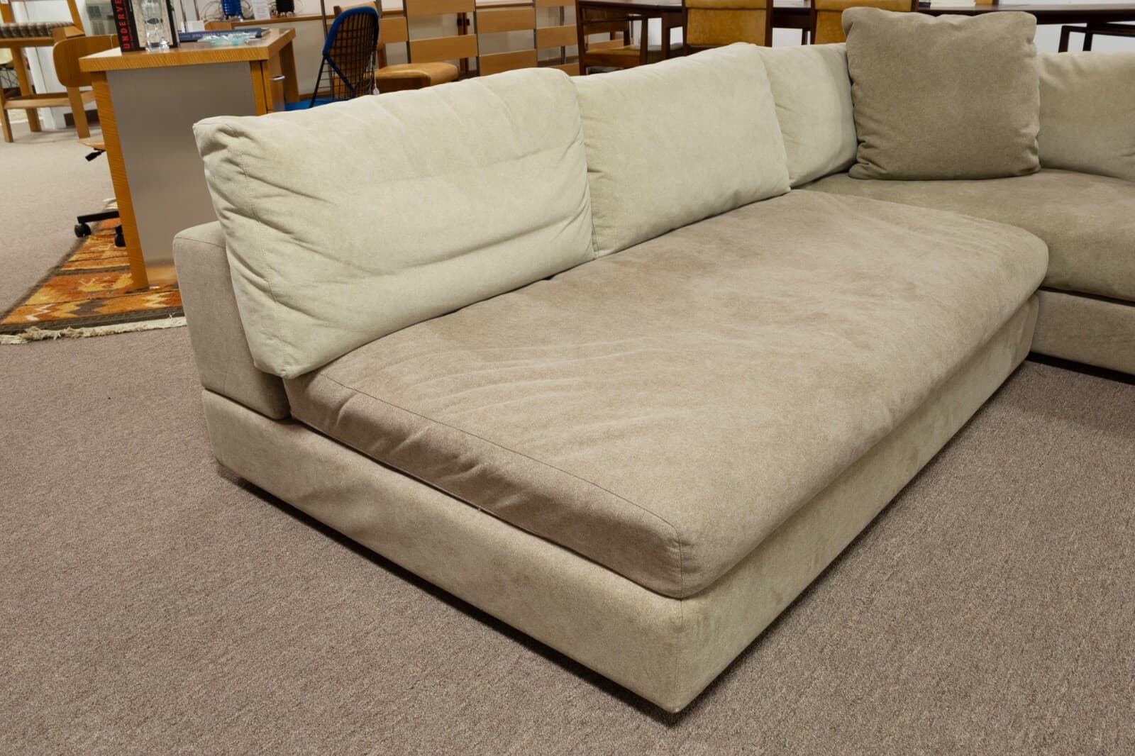 Contemporary Modern Arketipo Large L Shape 3 Piece Sectional Sofa Italy 1990s - Thumbnail 6