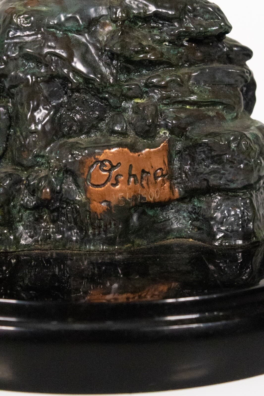 Oshra Michan D'Argenta Sensuality Signed Contemporary Figurative Sculpture 1990s - Thumbnail 7