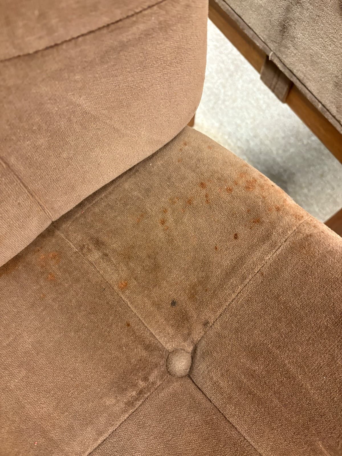 Merton Gershun For Dillingham Set Of 6 Brown Upholstered Dining Chairs - Thumbnail 12