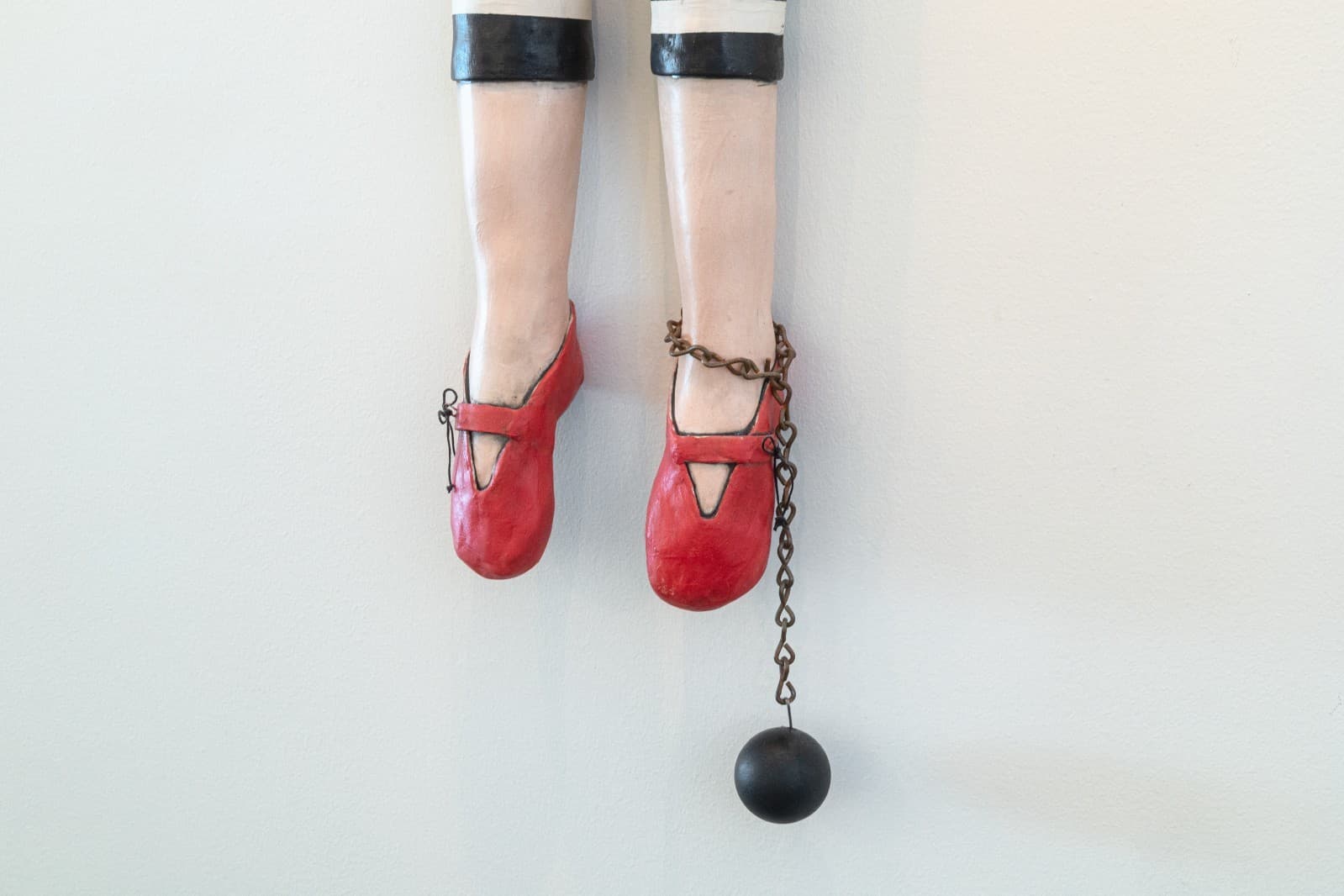 Joan Rasmussen - Co-Conspirators, 2012 Signed Mixed-Media Wall Ceramic Sculpture - Thumbnail 6