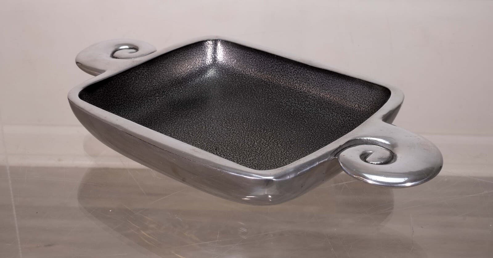 Carrol Boyes Aluminum Model Wave Vide Poche Tray 1990s - Thumbnail 5