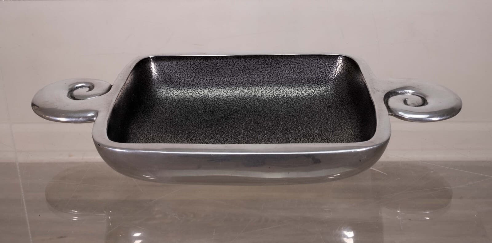 Carrol Boyes Aluminum Model Wave Vide Poche Tray 1990s - Thumbnail 3