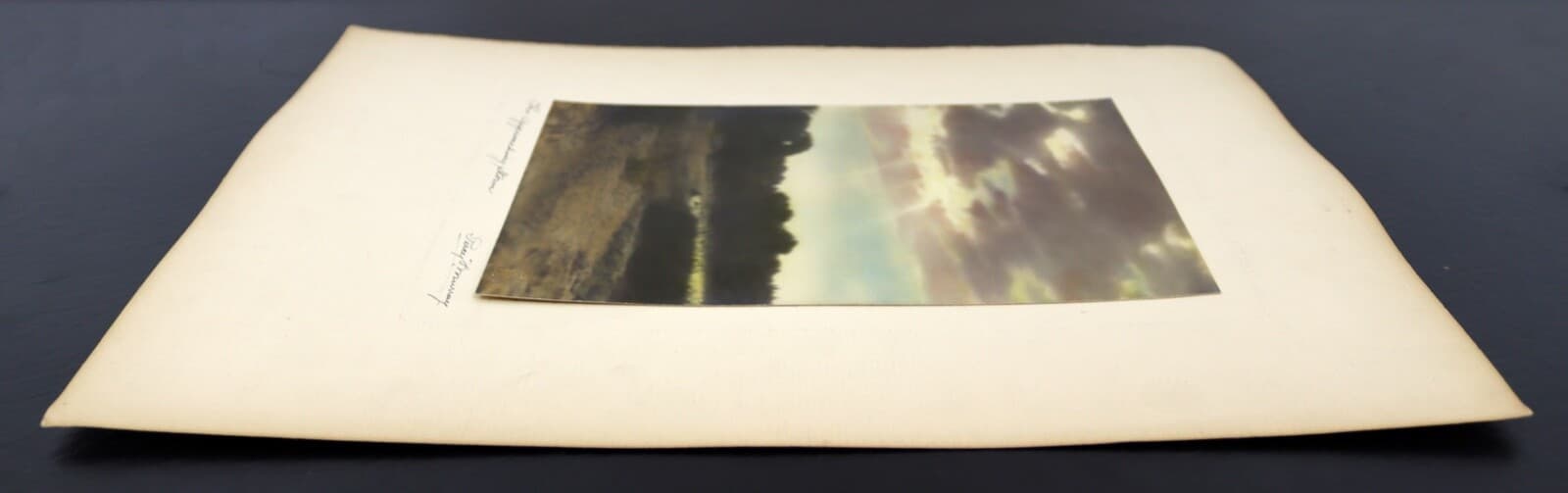 Percy Murray The Approaching Storm Signed Vintage Hand-Colored Photo Print - Thumbnail 7