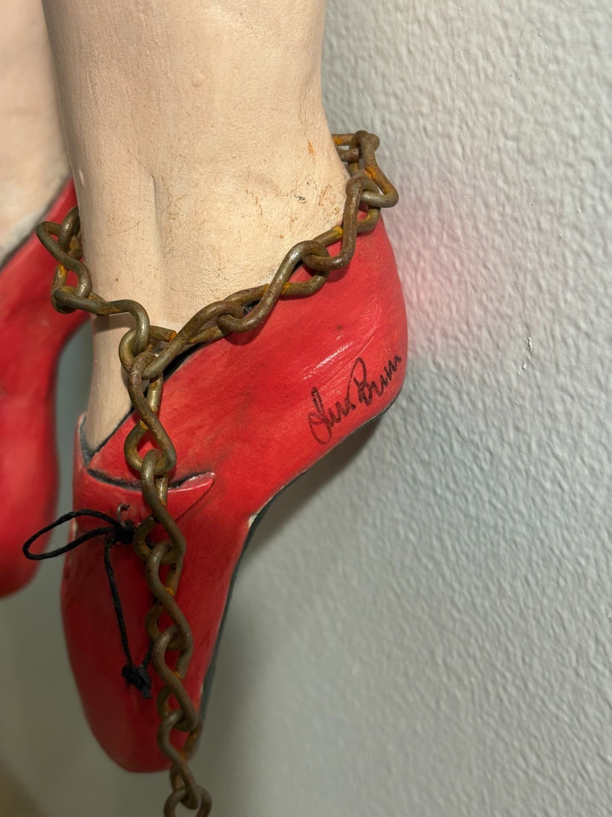 Joan Rasmussen - Co-Conspirators, 2012 Signed Mixed-Media Wall Ceramic Sculpture - Thumbnail 7