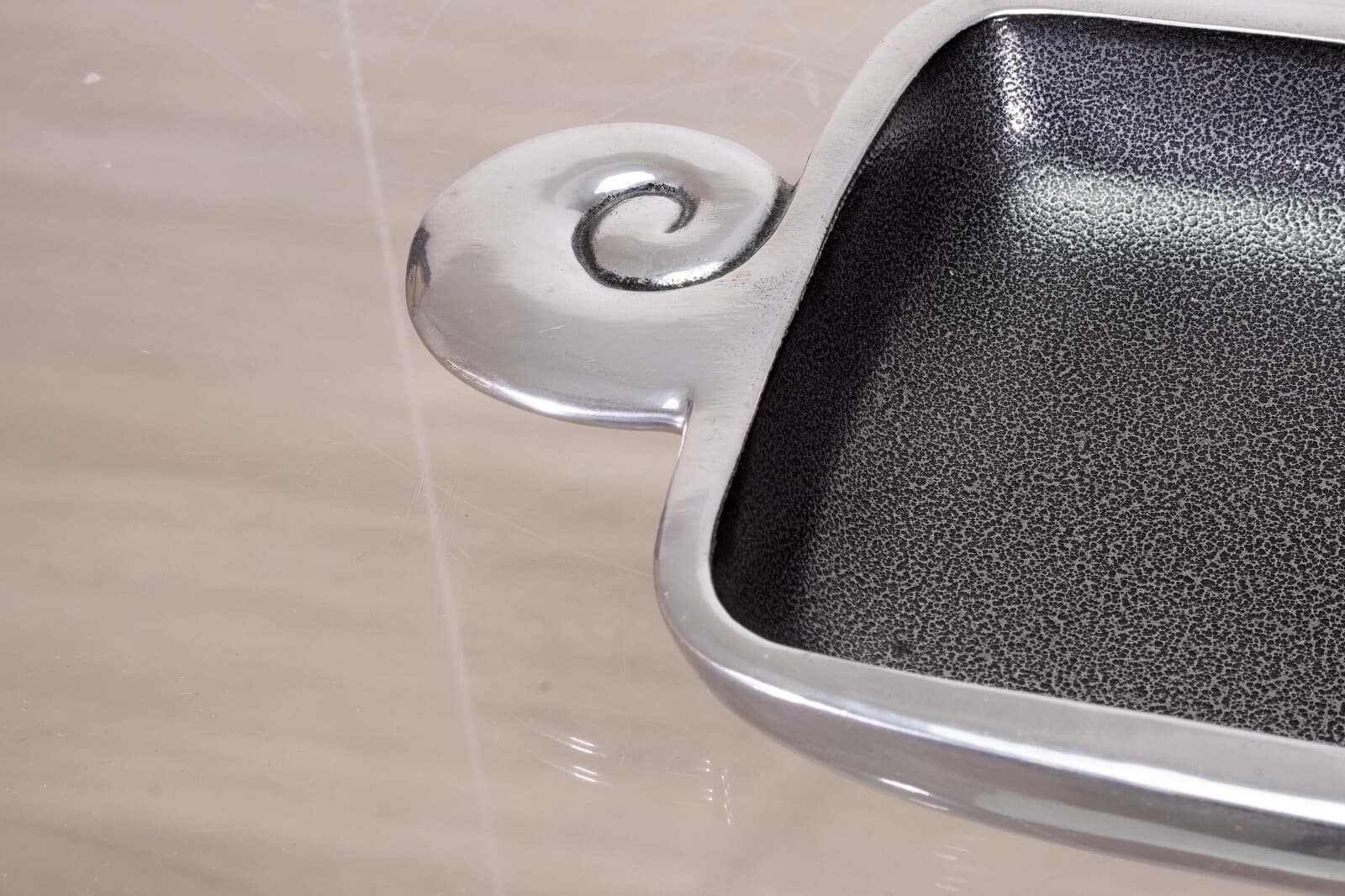 Carrol Boyes Aluminum Model Wave Vide Poche Tray 1990s - Thumbnail 8