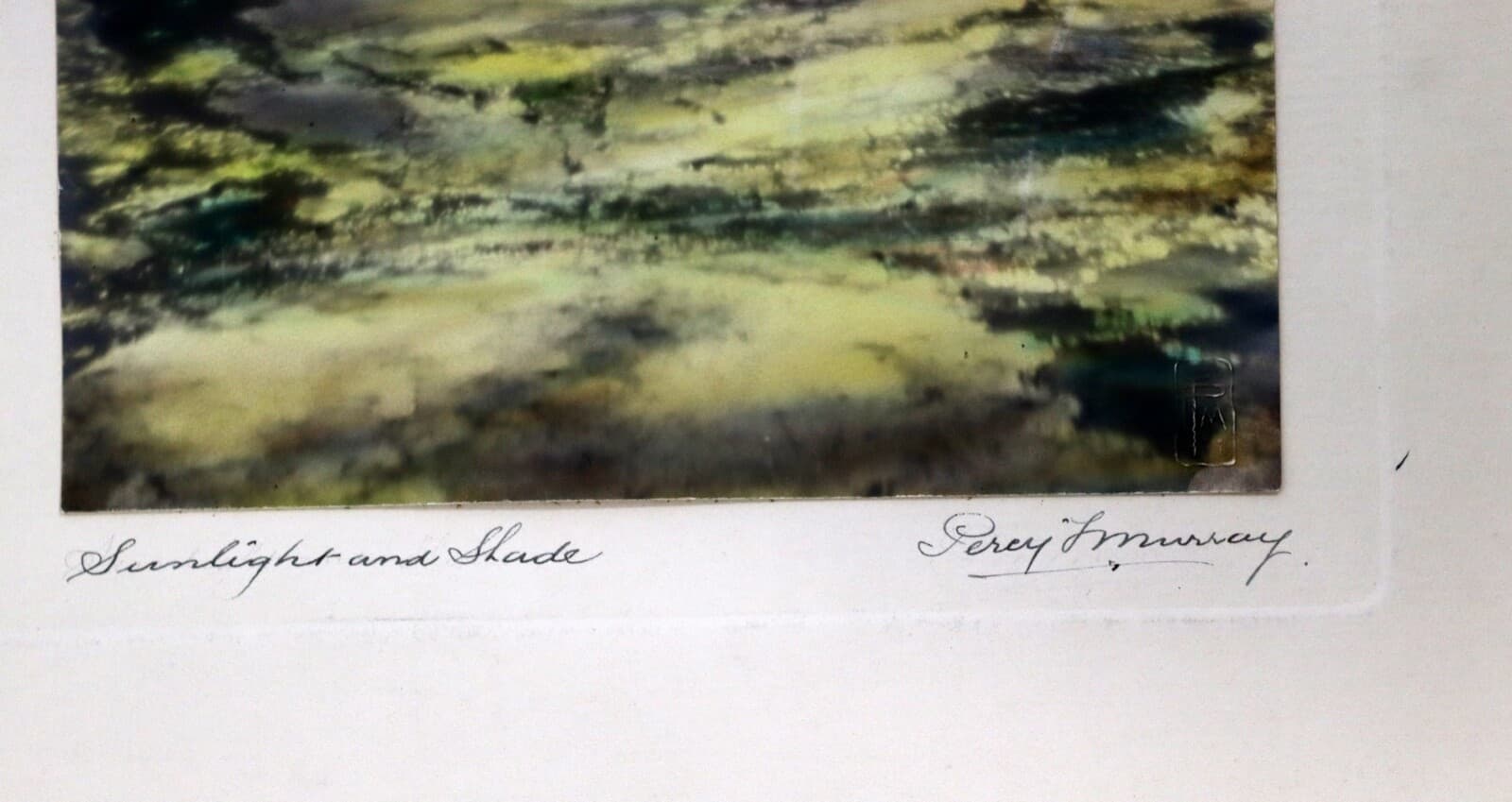 Percy Murray Sunlight and Shade Signed Vintage Photo - Thumbnail 4