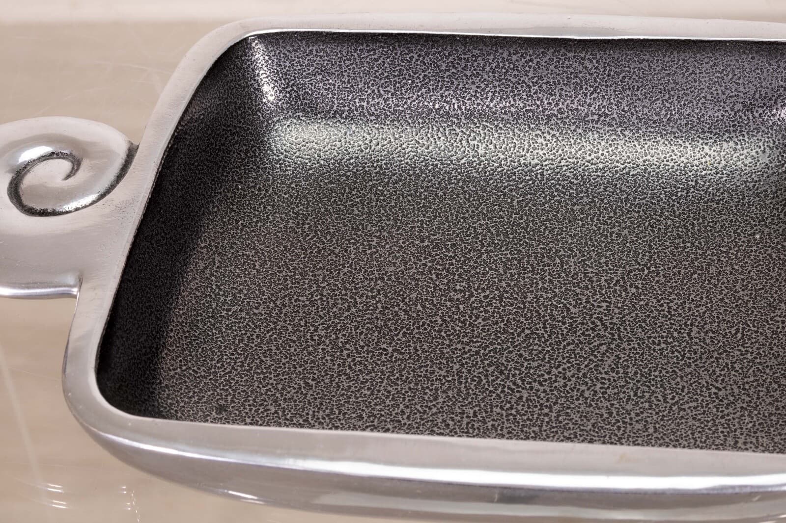 Carrol Boyes Aluminum Model Wave Vide Poche Tray 1990s - Thumbnail 7