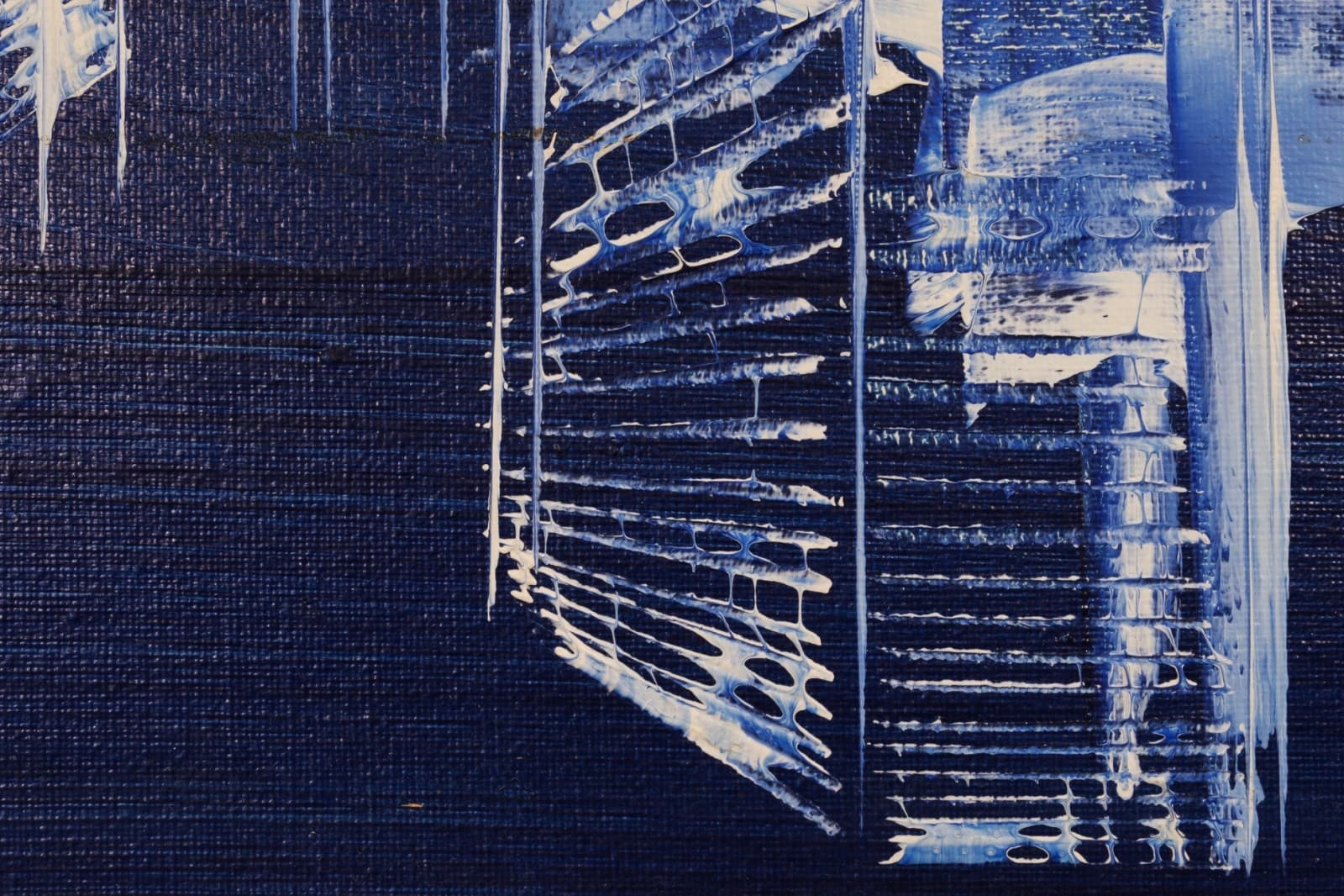 Frans Storm - Architectural Study, c. 1960 Modern Oil Painting on Board Framed - Thumbnail 5
