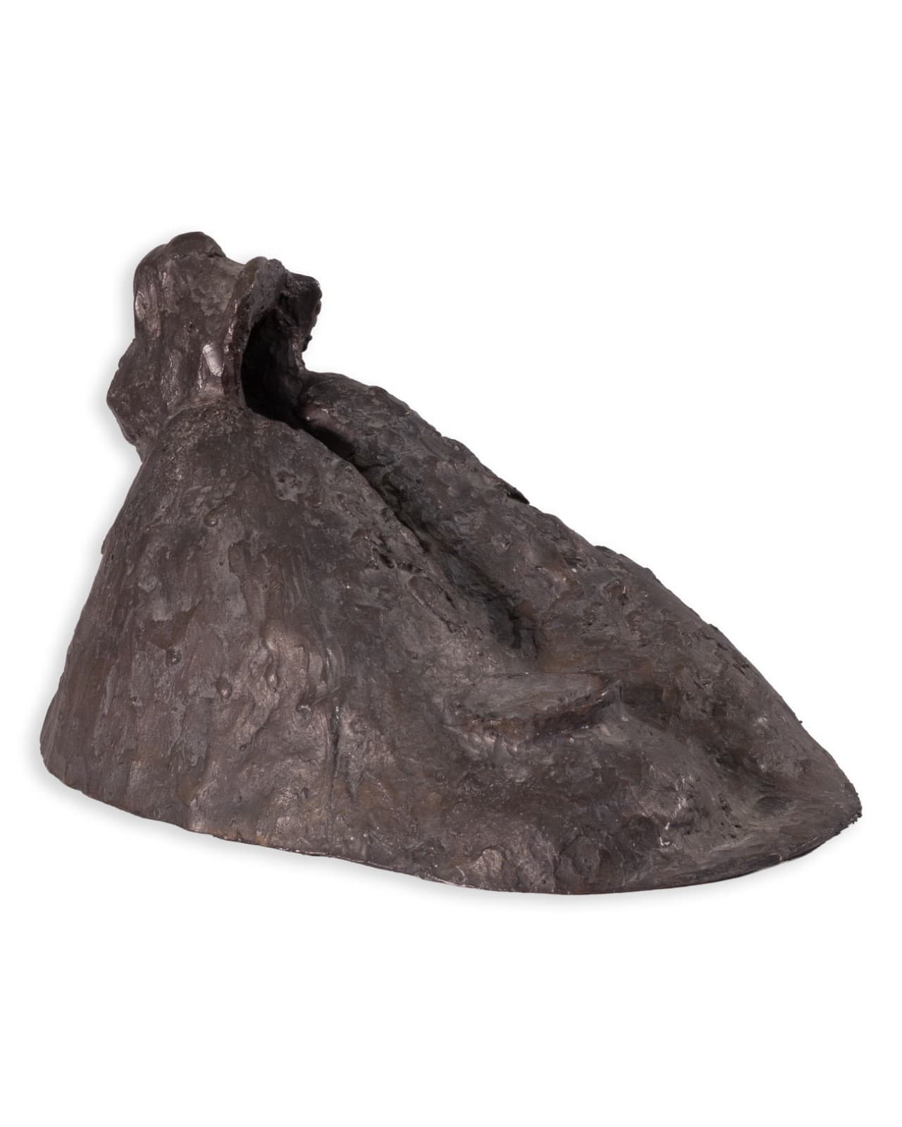 Richard Kozlow - Untitled (Abstract), 1996 Black Bronze Modernist Sculpture