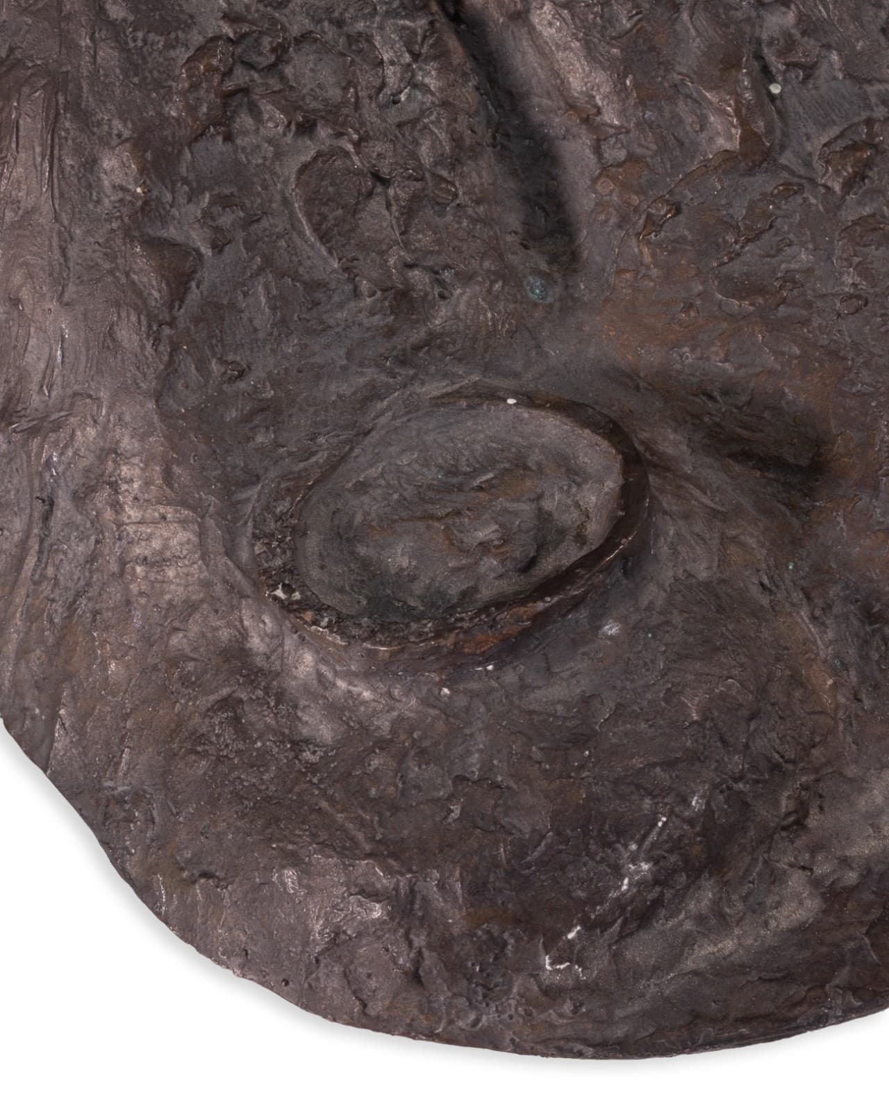 Richard Kozlow - Untitled (Abstract), 1996 Black Bronze Modernist Sculpture - Thumbnail 6