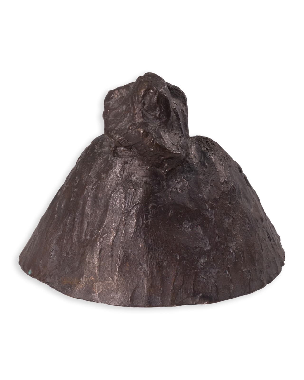 Richard Kozlow - Untitled (Abstract), 1996 Black Bronze Modernist Sculpture - Thumbnail 4