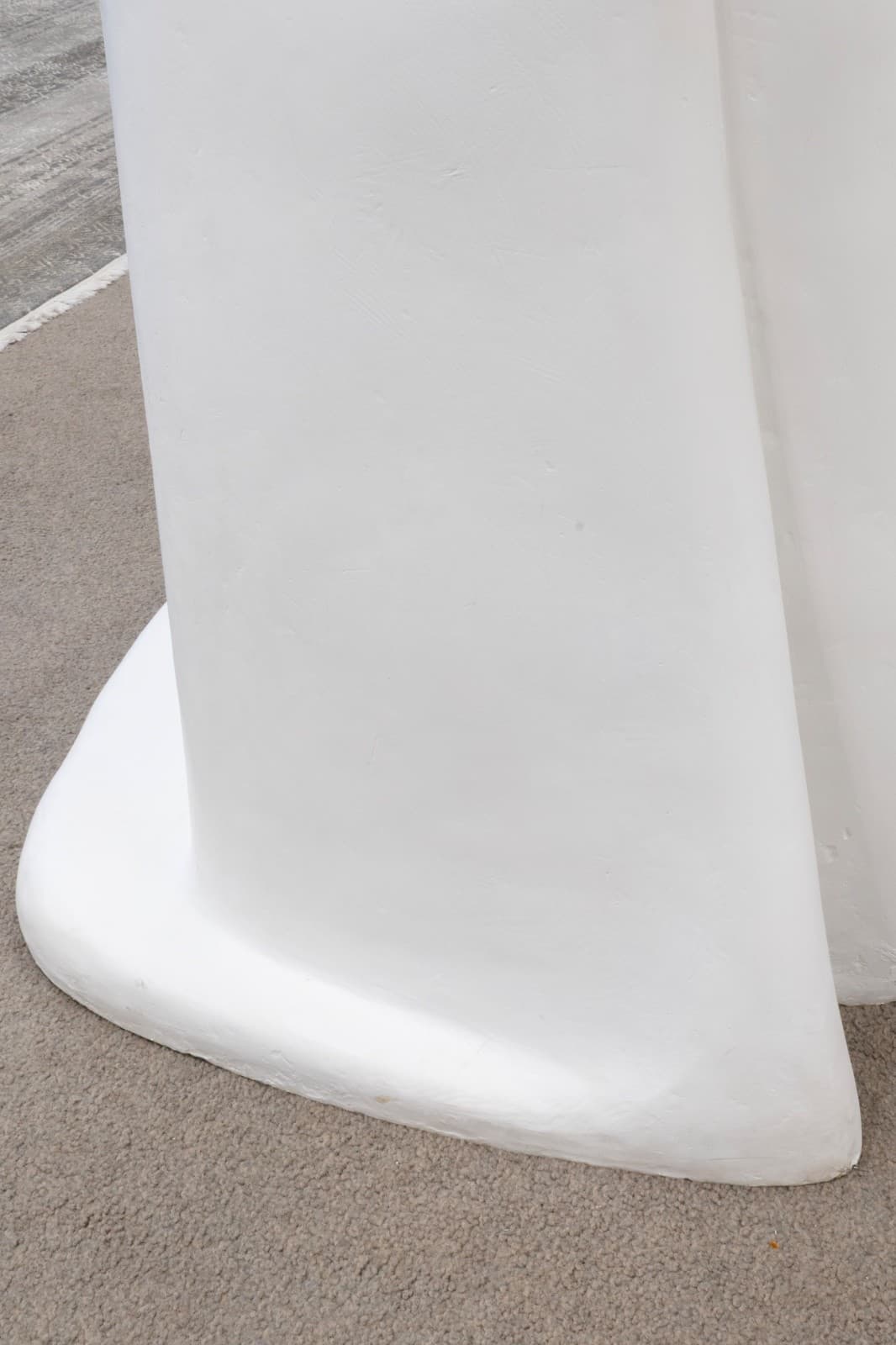 Richard Kozlow - Joseph, 1996 White Cast Resin Modern Sculpture 44" x 30" x 26.5 - Thumbnail 7