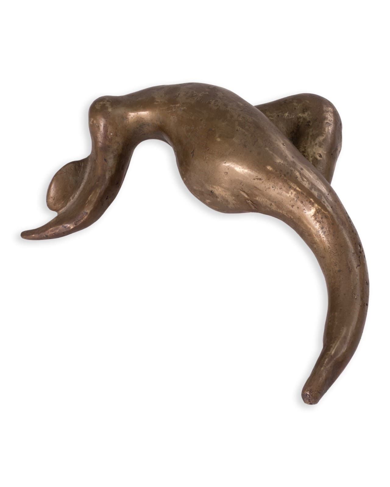 Richard Kozlow - Untitled (Abstract Figurative), 1996 Modernist Bronze Sculpture - Thumbnail 5
