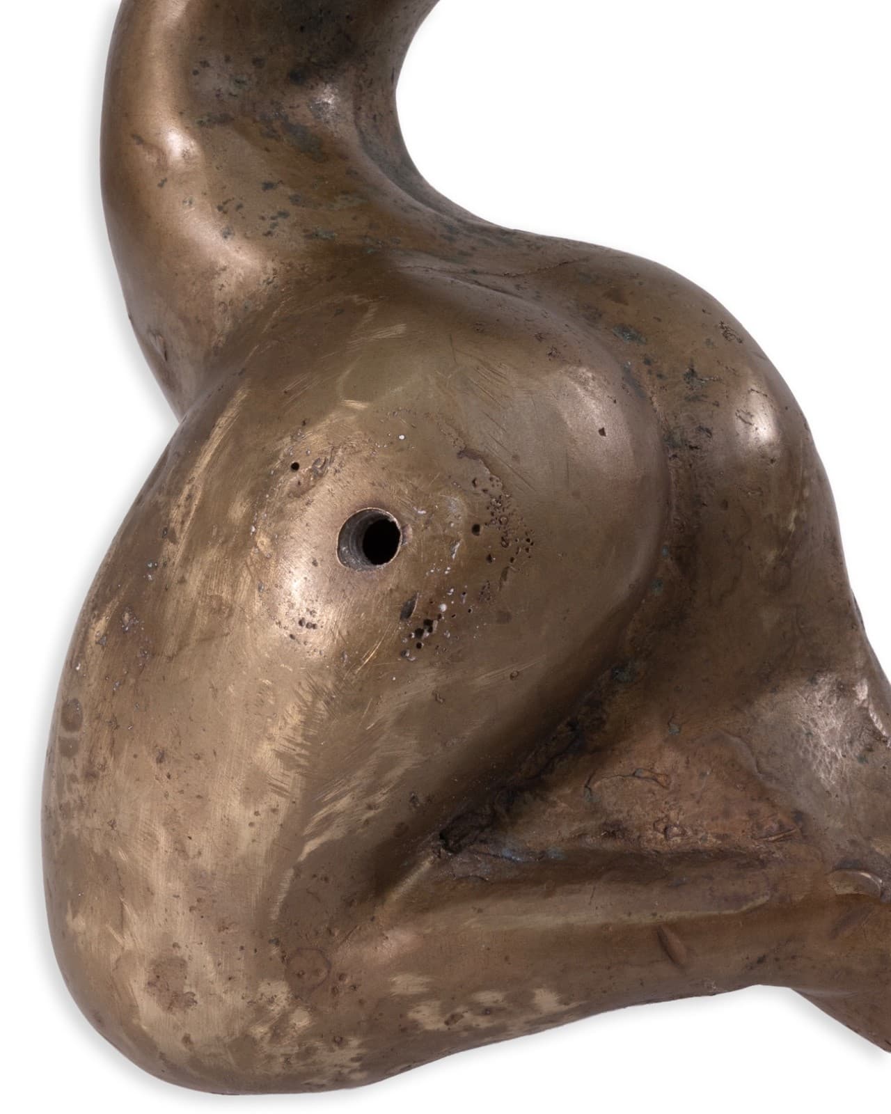 Richard Kozlow - Untitled (Abstract Figurative), 1996 Modernist Bronze Sculpture - Thumbnail 7