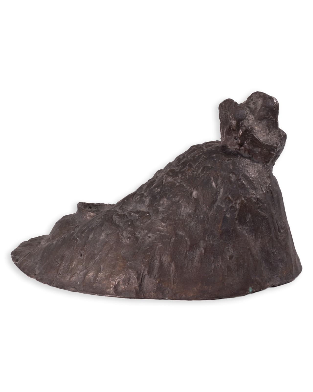 Richard Kozlow - Untitled (Abstract), 1996 Black Bronze Modernist Sculpture - Thumbnail 3