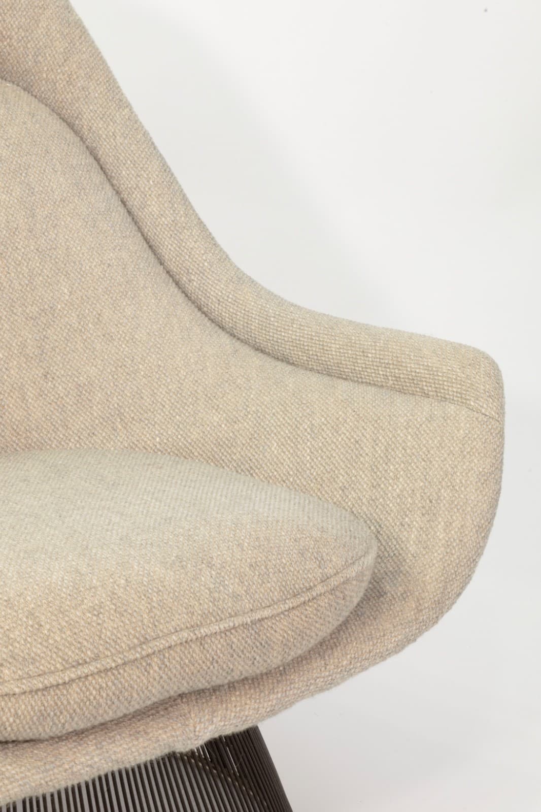 Warren Platner For Knoll Mid Century Easy Lounge Chair And Ottoman - Thumbnail 6