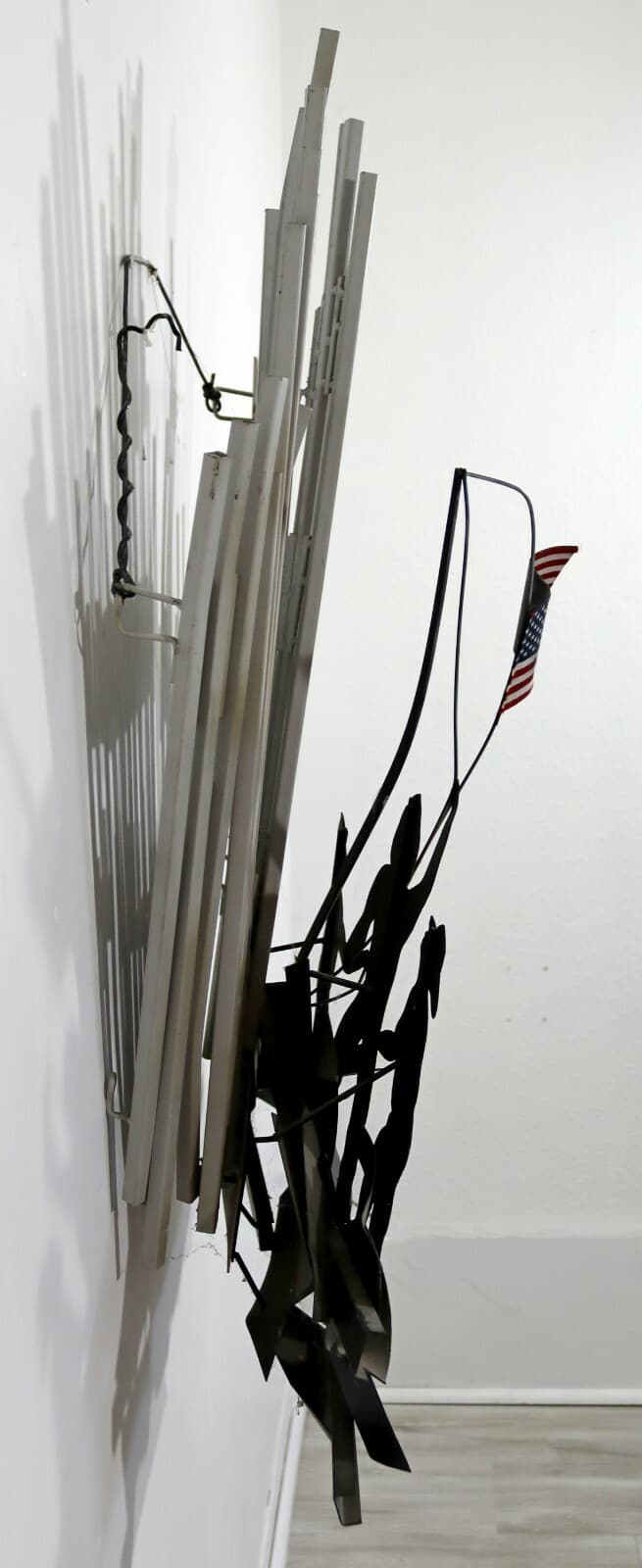 Contemporary Curtis Jere Signed & Dated 9/11 Memorial Wall Sculpture - Thumbnail 6