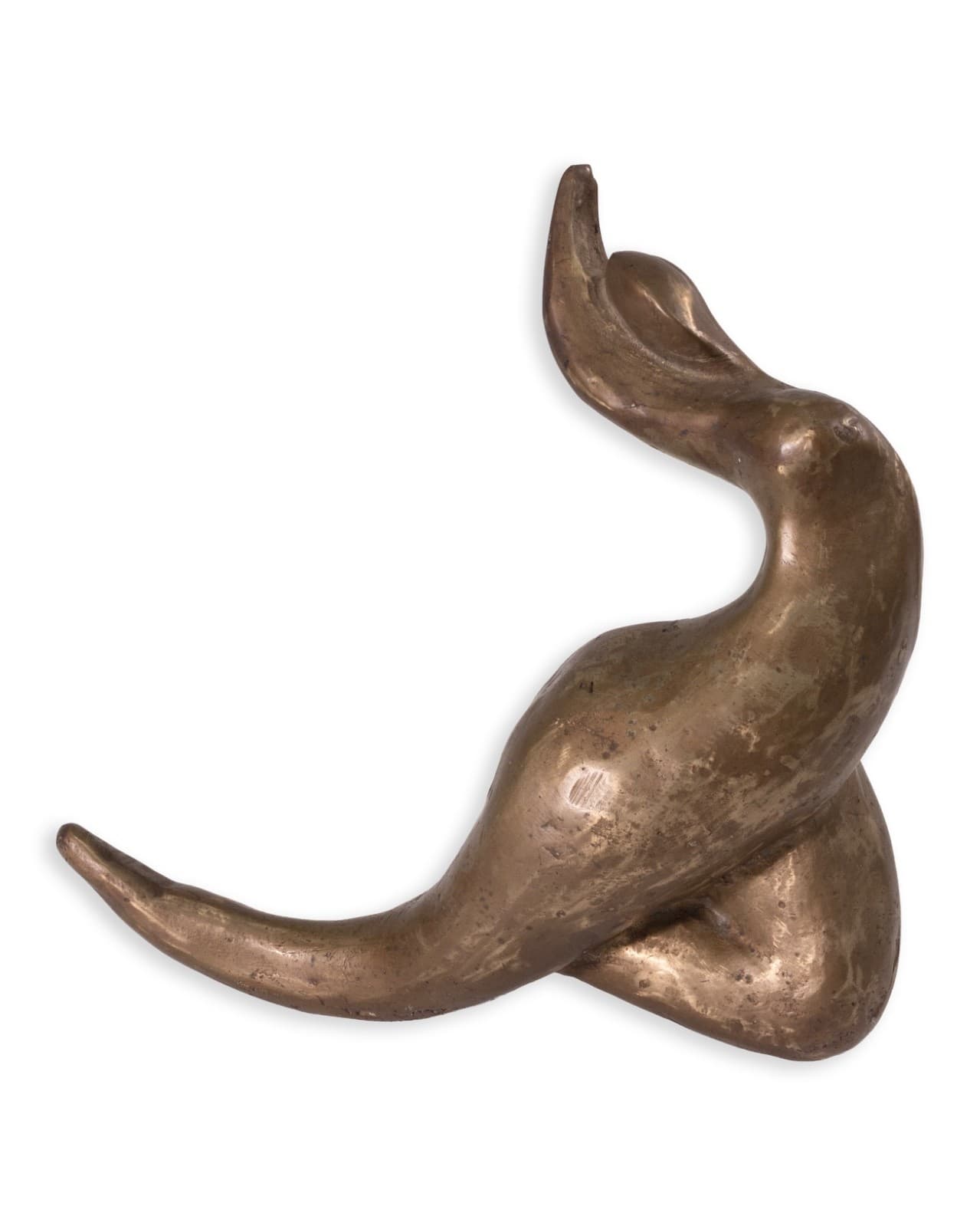 Richard Kozlow - Untitled (Abstract Figurative), 1996 Modernist Bronze Sculpture - Thumbnail 4
