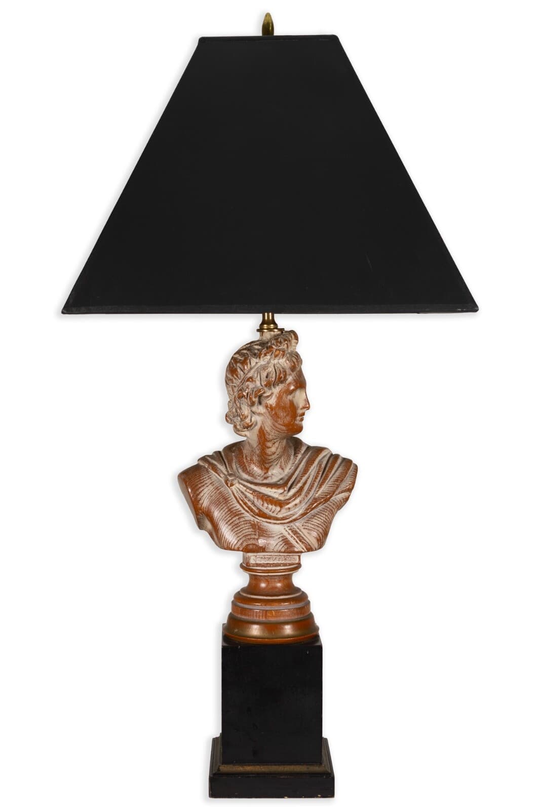 Pair Of French Neoclassical Daphne & Apollo Oak Lamps - Thumbnail 5
