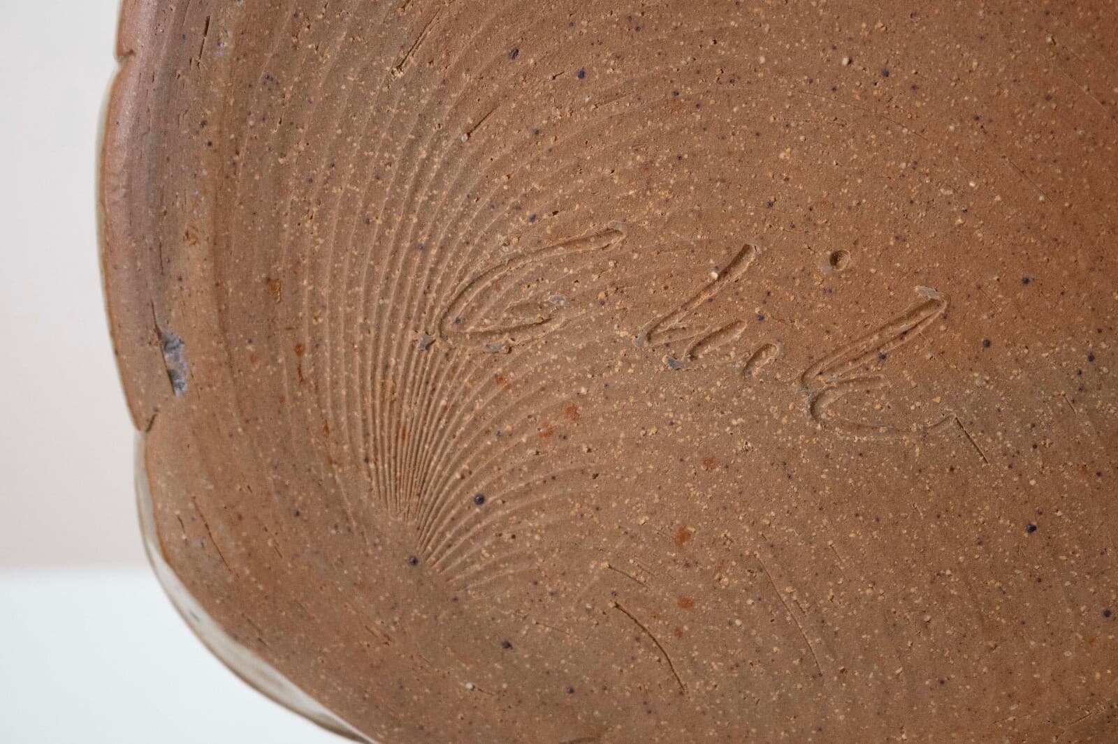 John Glick Modernist Stoneware Glazed Ceramic Square Serving Platter Signed - Thumbnail 9