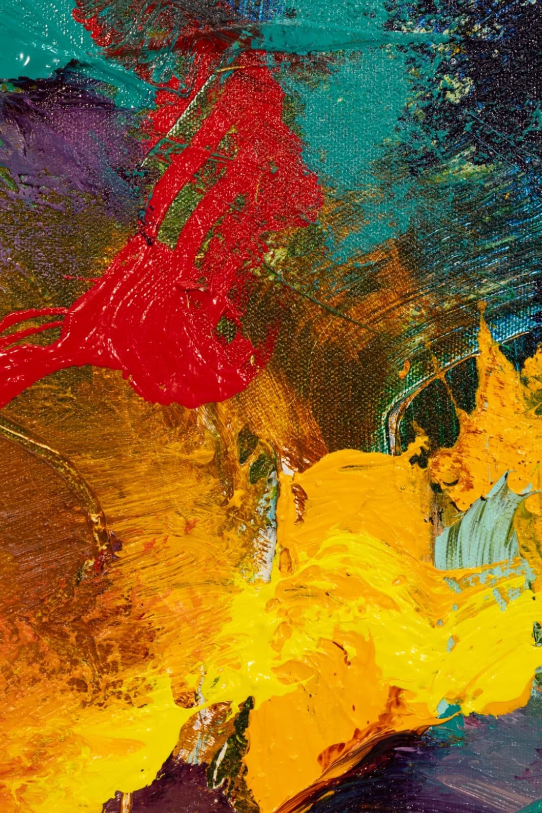 Jonas Gerard - Presence Is (2007) Singed Acrylic on Canvas Contemporary Painting - Thumbnail 6