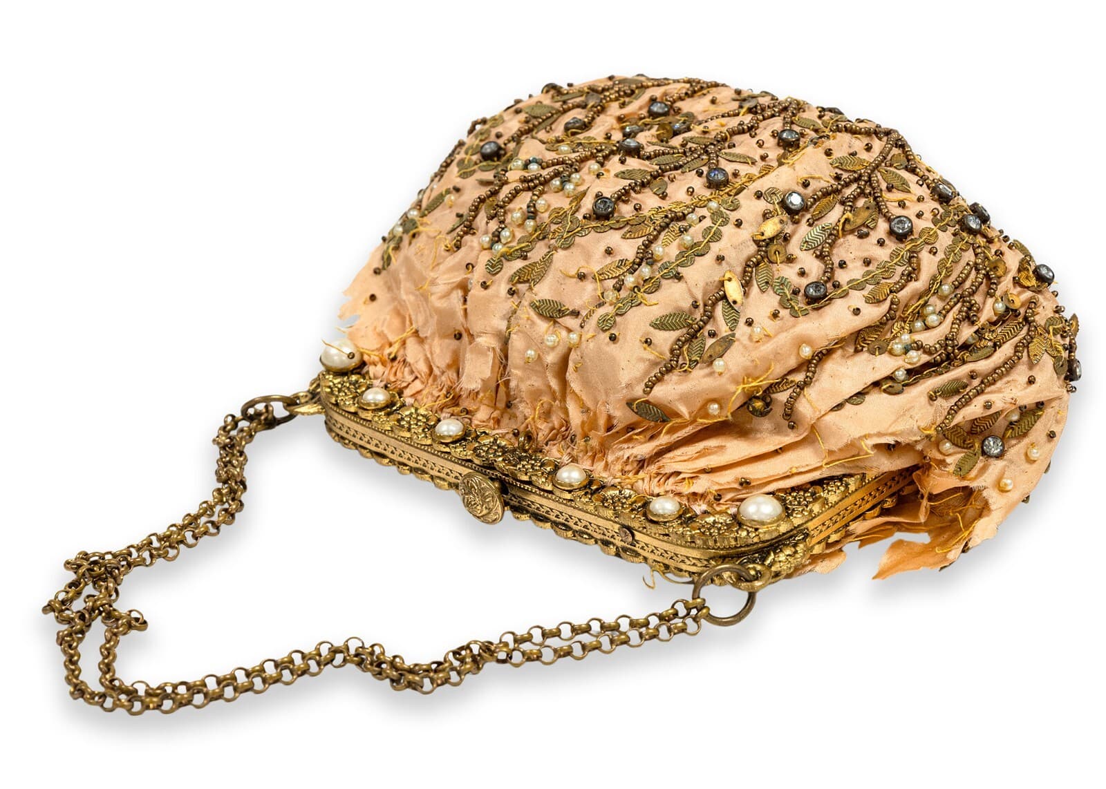 Lillian Gish’s Personal Collection Vintage Beaded Silk Evening Purse