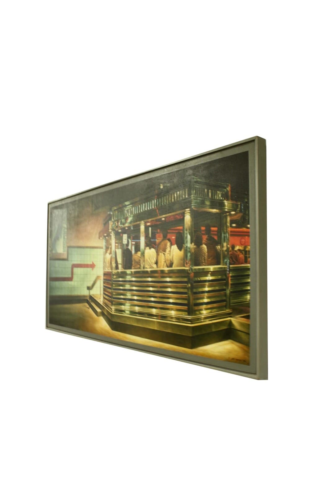 Jeff Cornish Body Armour Signed 1988 Photorealistic Acrylic Painting on Canvas - Thumbnail 3