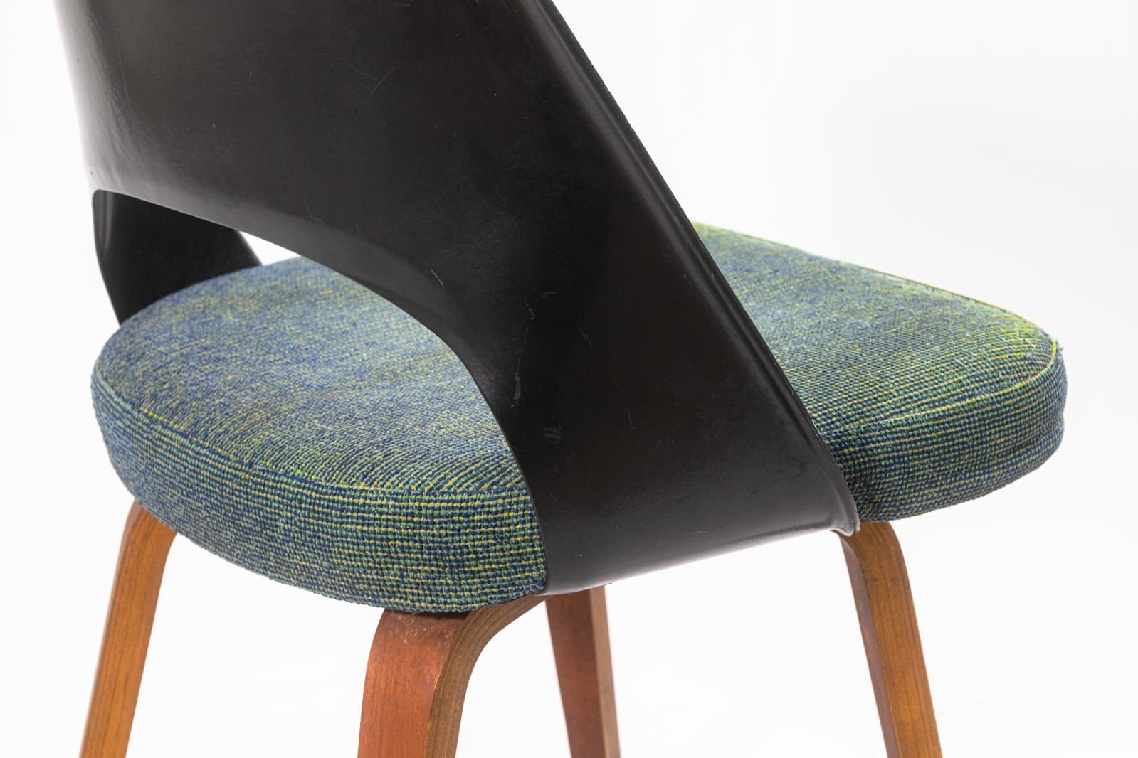 Eero Saarinen for Knoll Model 72 Side Chair (PLB) 1948 Original Knoll Upholstery - Thumbnail 9