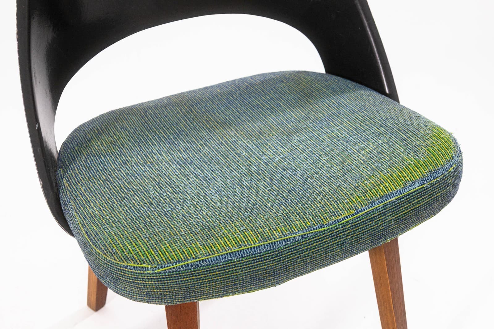 Eero Saarinen for Knoll Model 72 Side Chair (PLB) 1948 Original Knoll Upholstery - Thumbnail 7