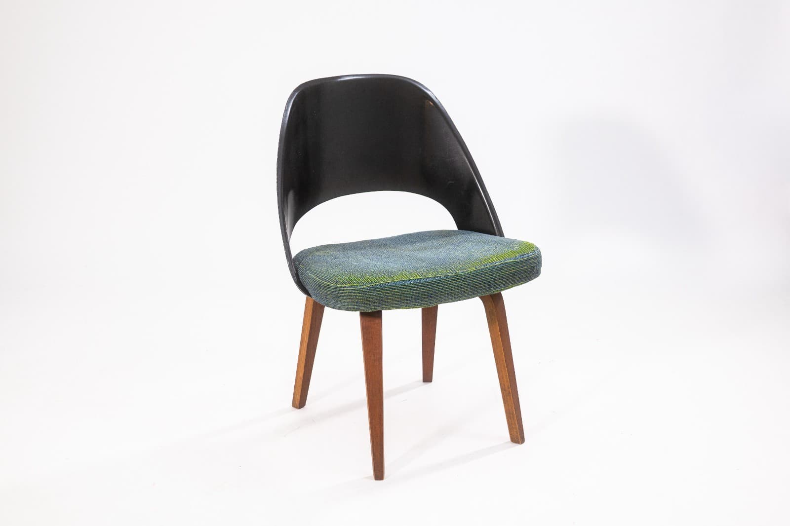 Eero Saarinen for Knoll Model 72 Side Chair (PLB) 1948 Original Knoll Upholstery - Thumbnail 3