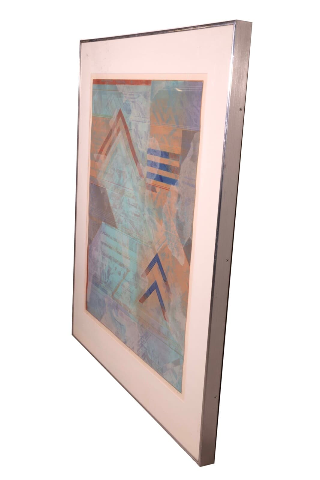 Robert Kelly Kalasa V Signed Modern Abstract Aquatint Etching 5/50 Framed 1985 - Thumbnail 4