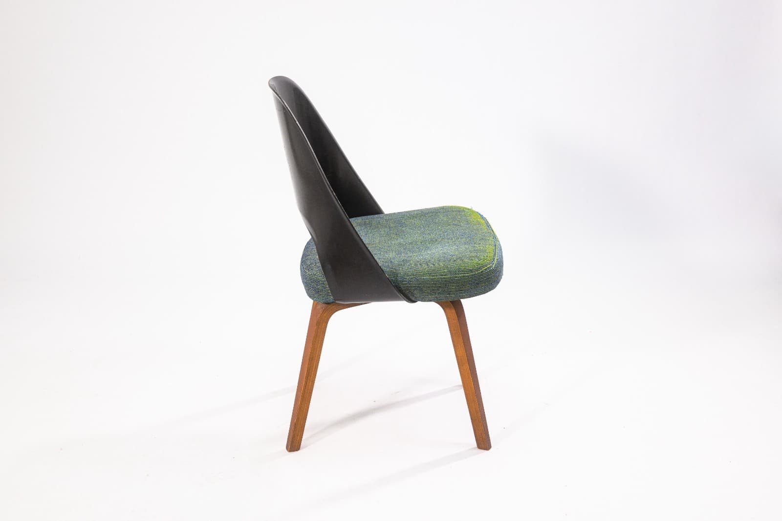 Eero Saarinen for Knoll Model 72 Side Chair (PLB) 1948 Original Knoll Upholstery - Thumbnail 4