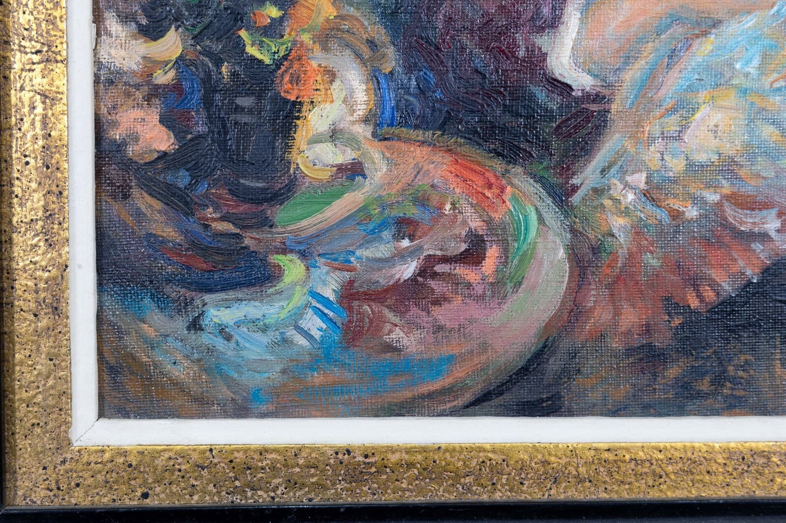 Pierre Eugène Duteurtre Mother & Child #1 Signed Impressionist Oil Painting - Thumbnail 6