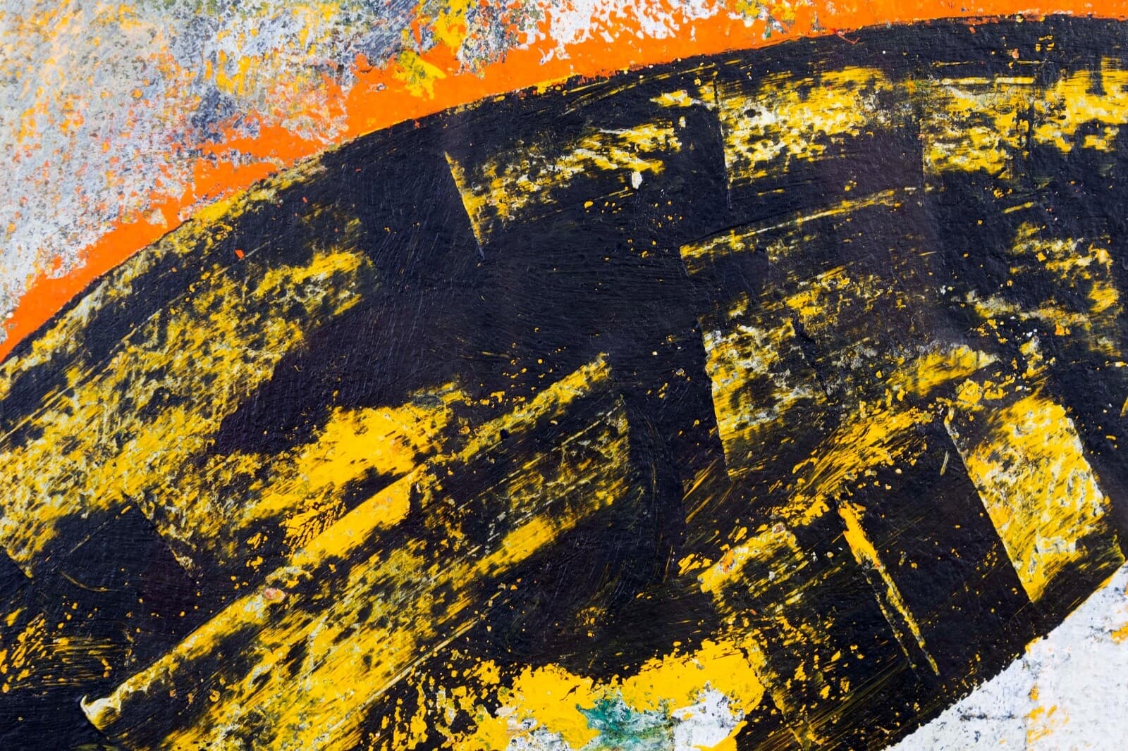 Perez Celis Buenos Aires Abstract Oil Painting on Paper 1989 - Thumbnail 4
