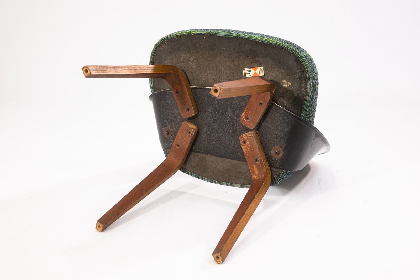 Eero Saarinen for Knoll Model 72 Side Chair (PLB) 1948 Original Knoll Upholstery - Thumbnail 10