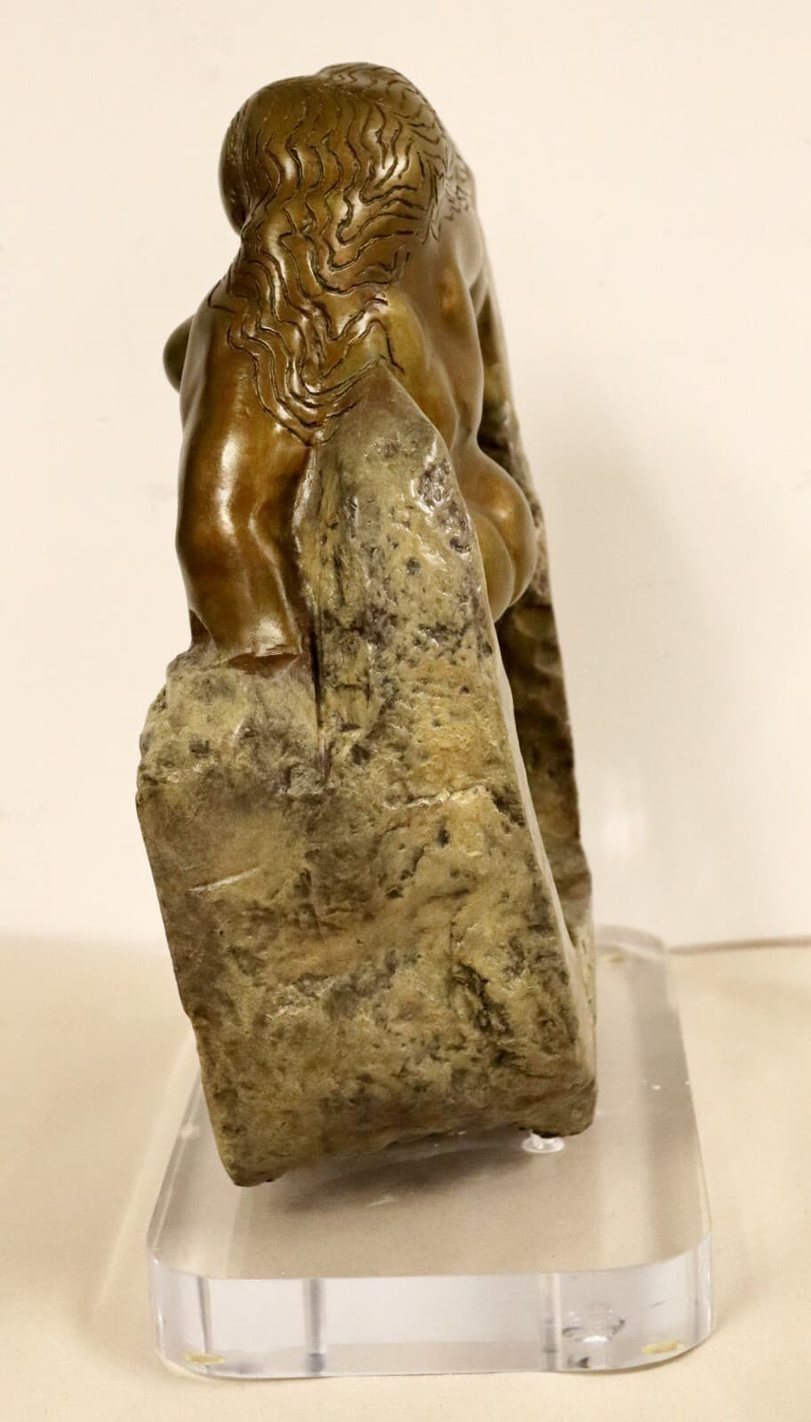 Contemporary Bronze Table Sculpture Duchess Nude Signed by Jerry Soble 1990s - Thumbnail 9