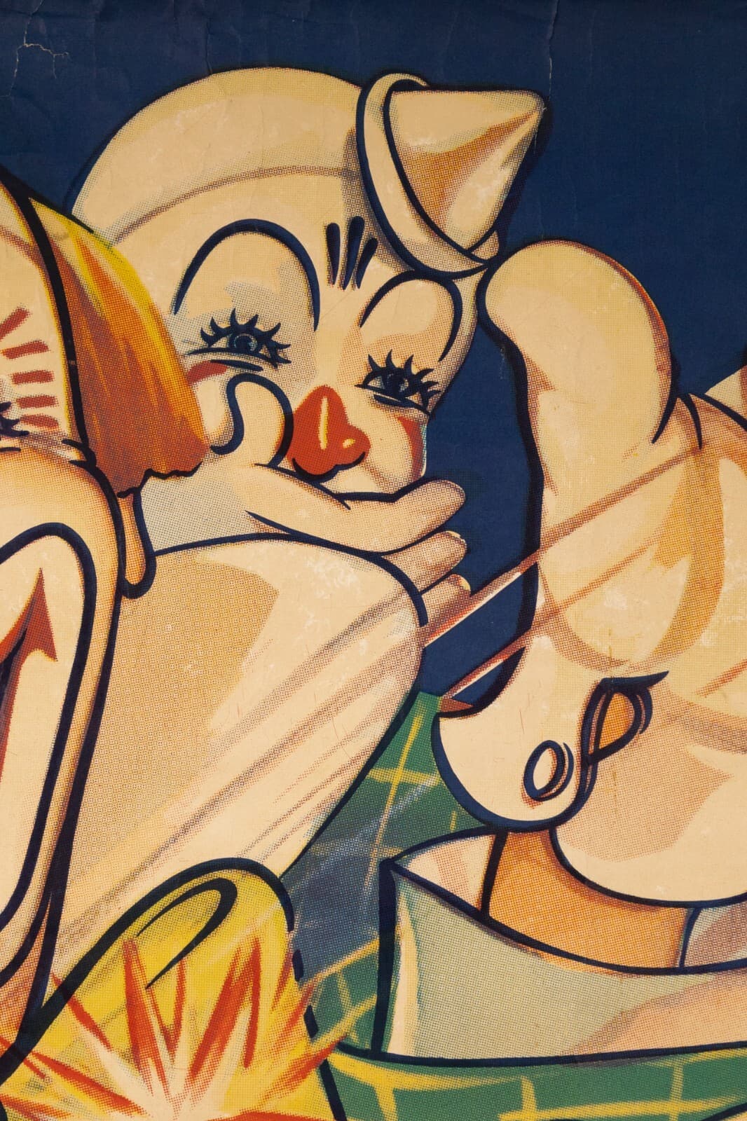 Vintage Clyde Beatty Cole Bros. Circus Dynamite Clowns Midcentury Modern - Thumbnail 4