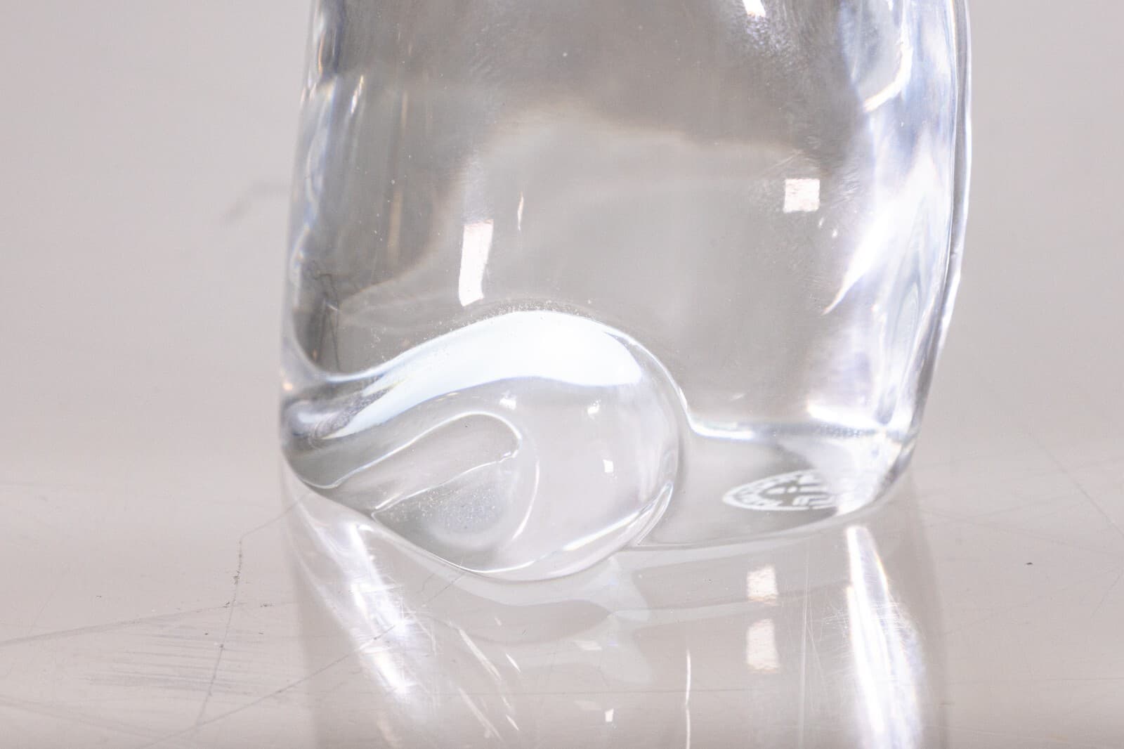 Baccarat Crystal Glass Cat Figurine Table Sculpture - Thumbnail 6