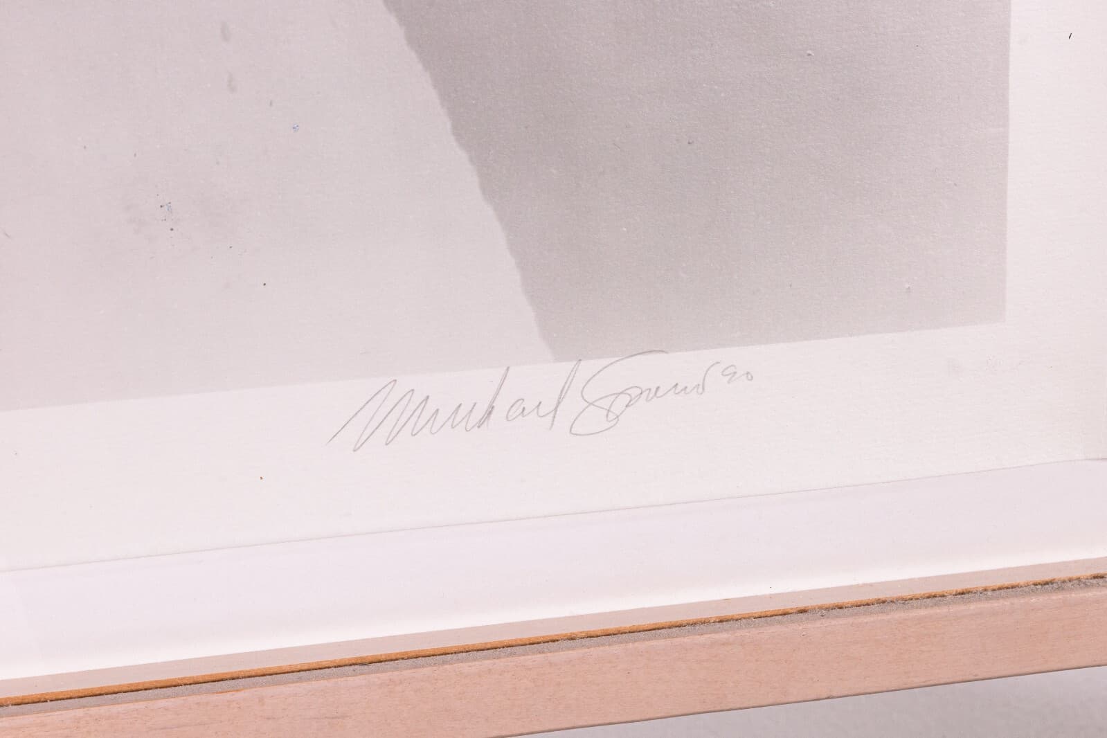 Michael Spano Construction #72-89 Signed Silver Gelatin Print 3/25 Framed 1990 - Thumbnail 8