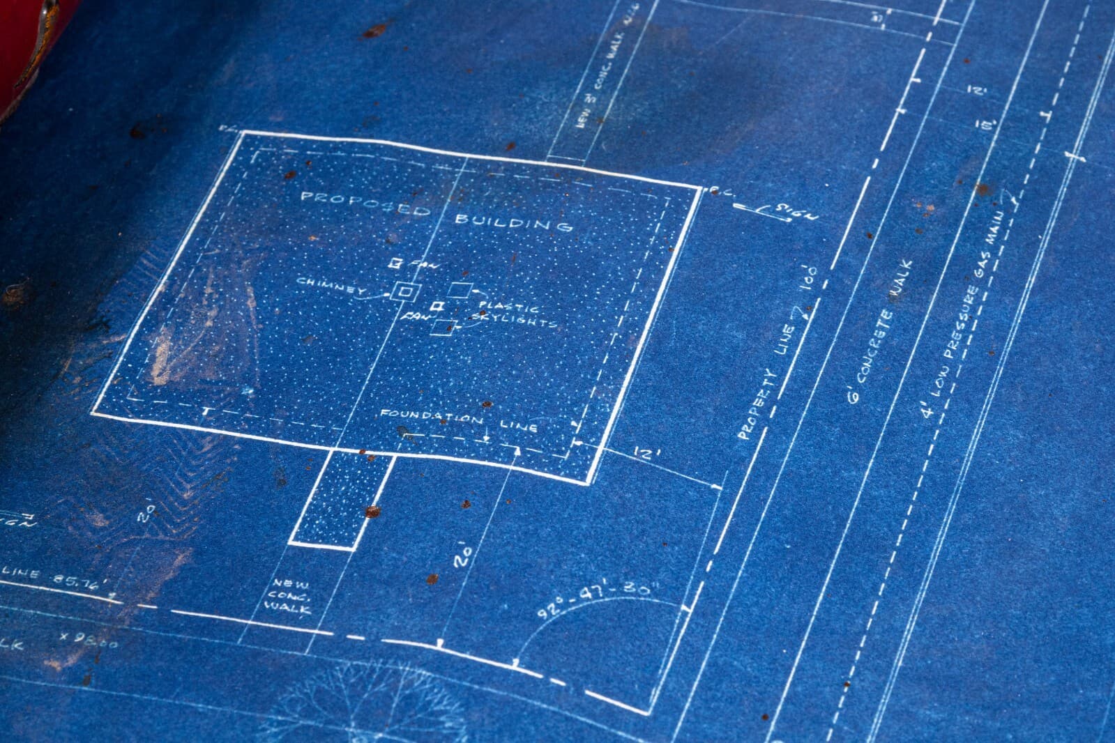 Minoru Yamasaki Original Architecture Blueprints 1953 Sloan Dental Clinic Detroi - Thumbnail 8