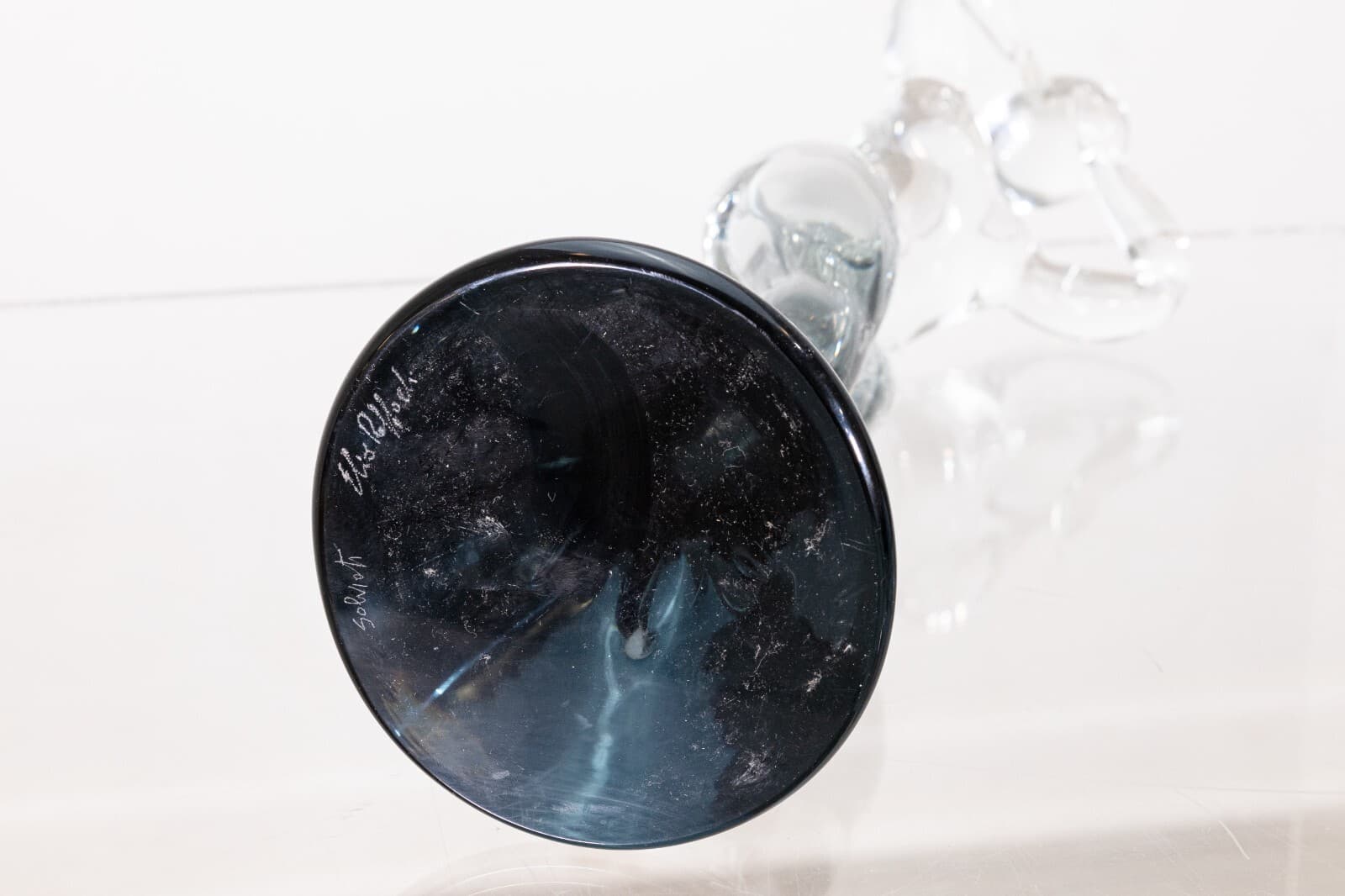 Elio Raffaeli for Salviati Murano Glass Clear Sculpture of a Figurative Woman - Thumbnail 10
