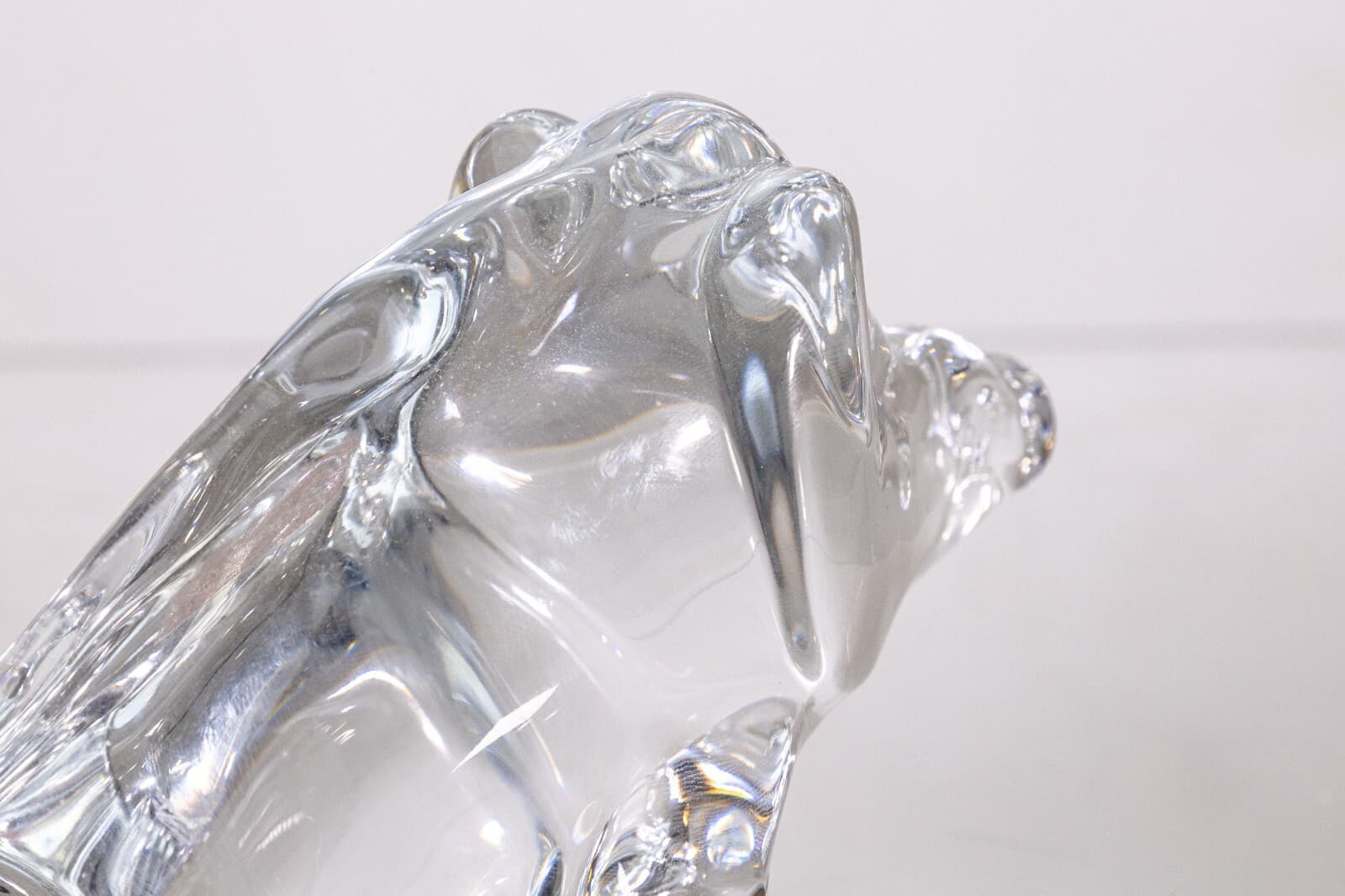 Baccarat Crystal Glass Boar Figurine Table Sculpture - Thumbnail 6
