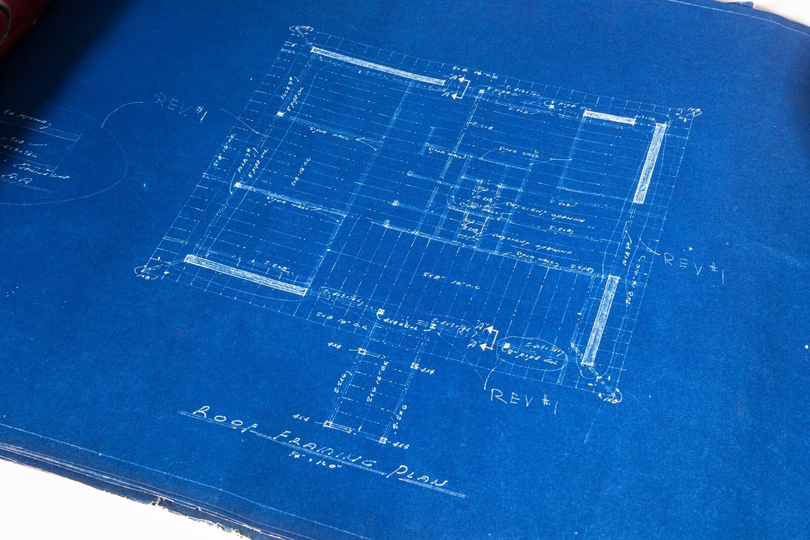 Minoru Yamasaki Original Architecture Blueprints 1953 Sloan Dental Clinic Detroi - Thumbnail 10