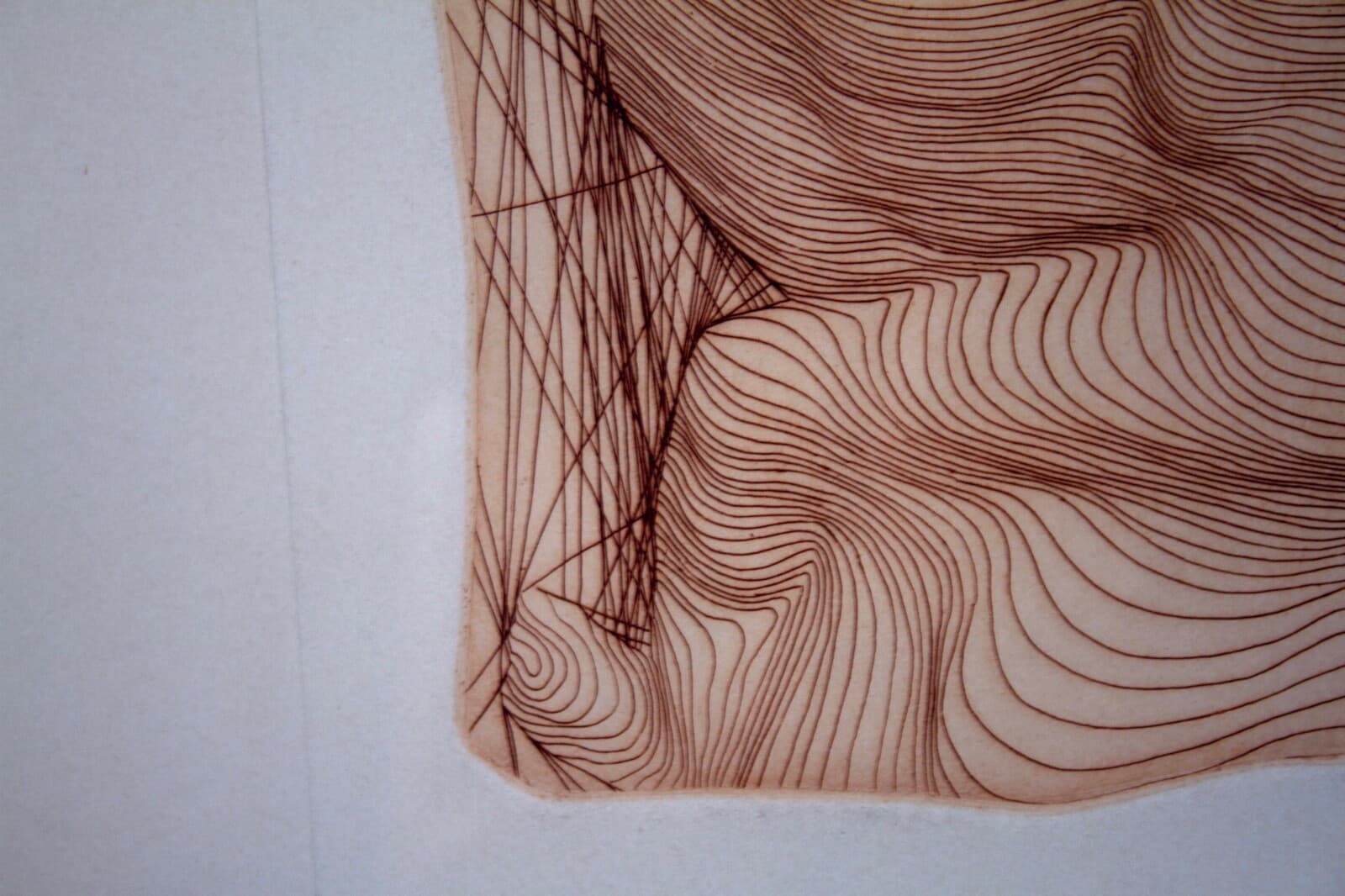 Guillaume Azoulay Mere Afrique Signed Modern Etching on Paper 58/300 Framed 1977 - Thumbnail 6