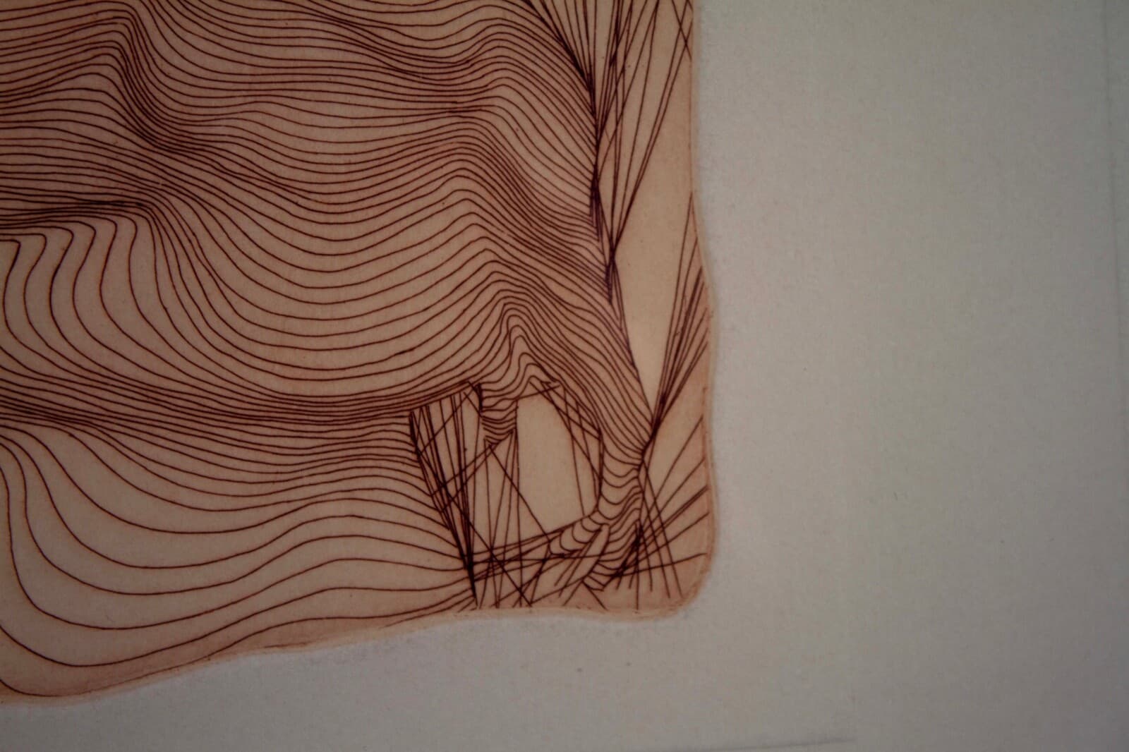Guillaume Azoulay Mere Afrique Signed Modern Etching on Paper 58/300 Framed 1977 - Thumbnail 5